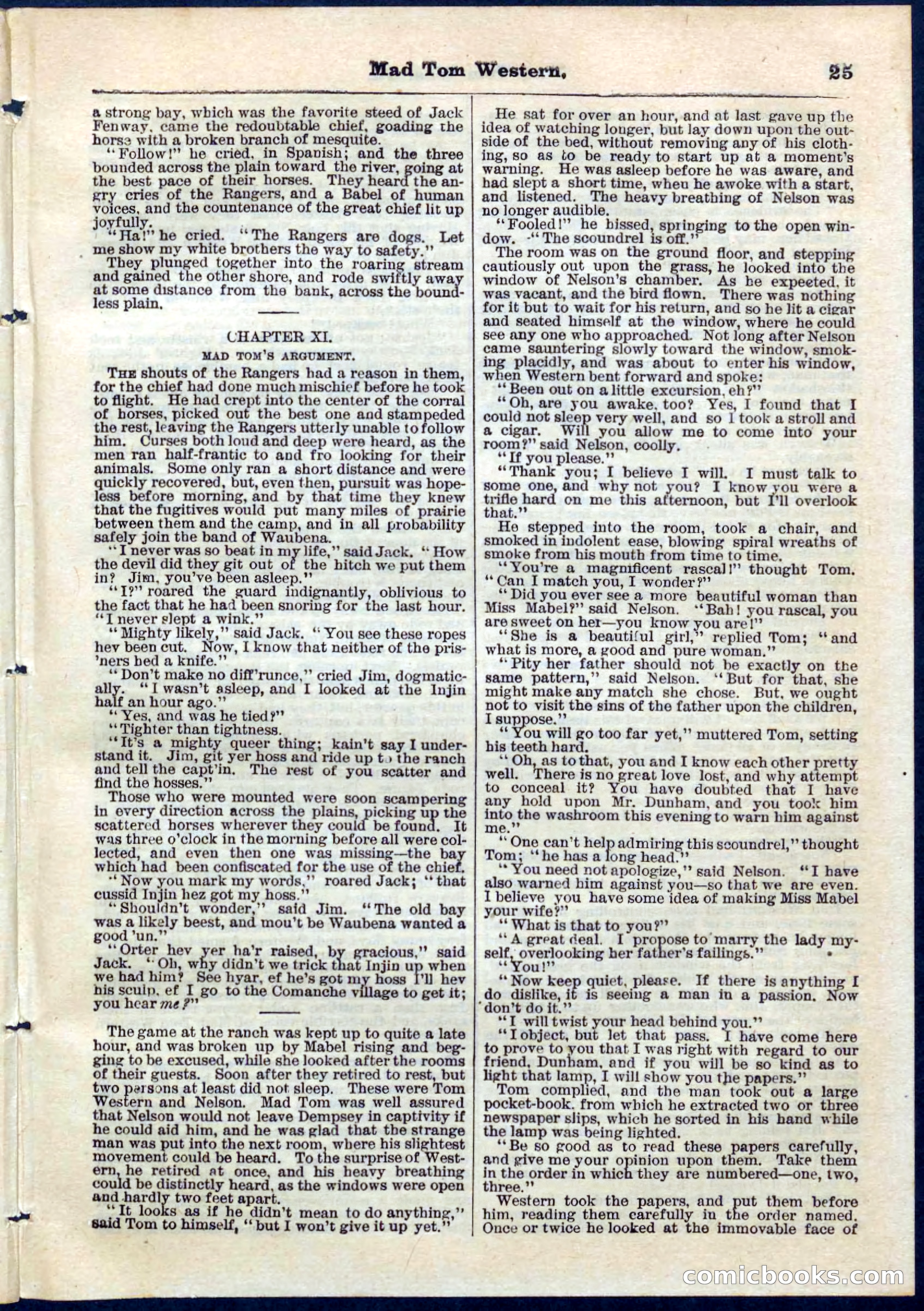 Beadle's Pocket Library No. 56 — page 25 of 32