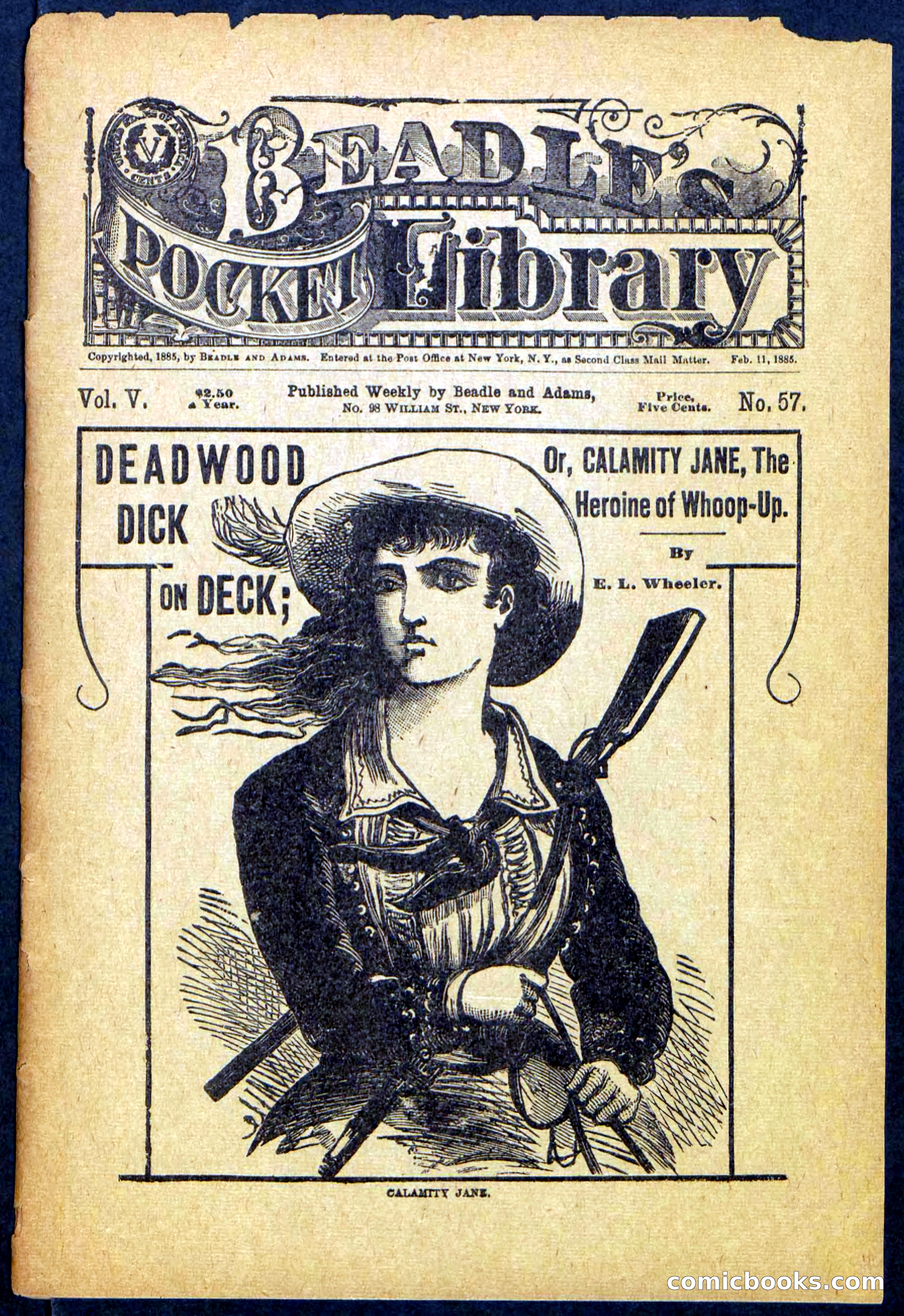 Beadle's Pocket Library, No. 57 — page 1 of 32
