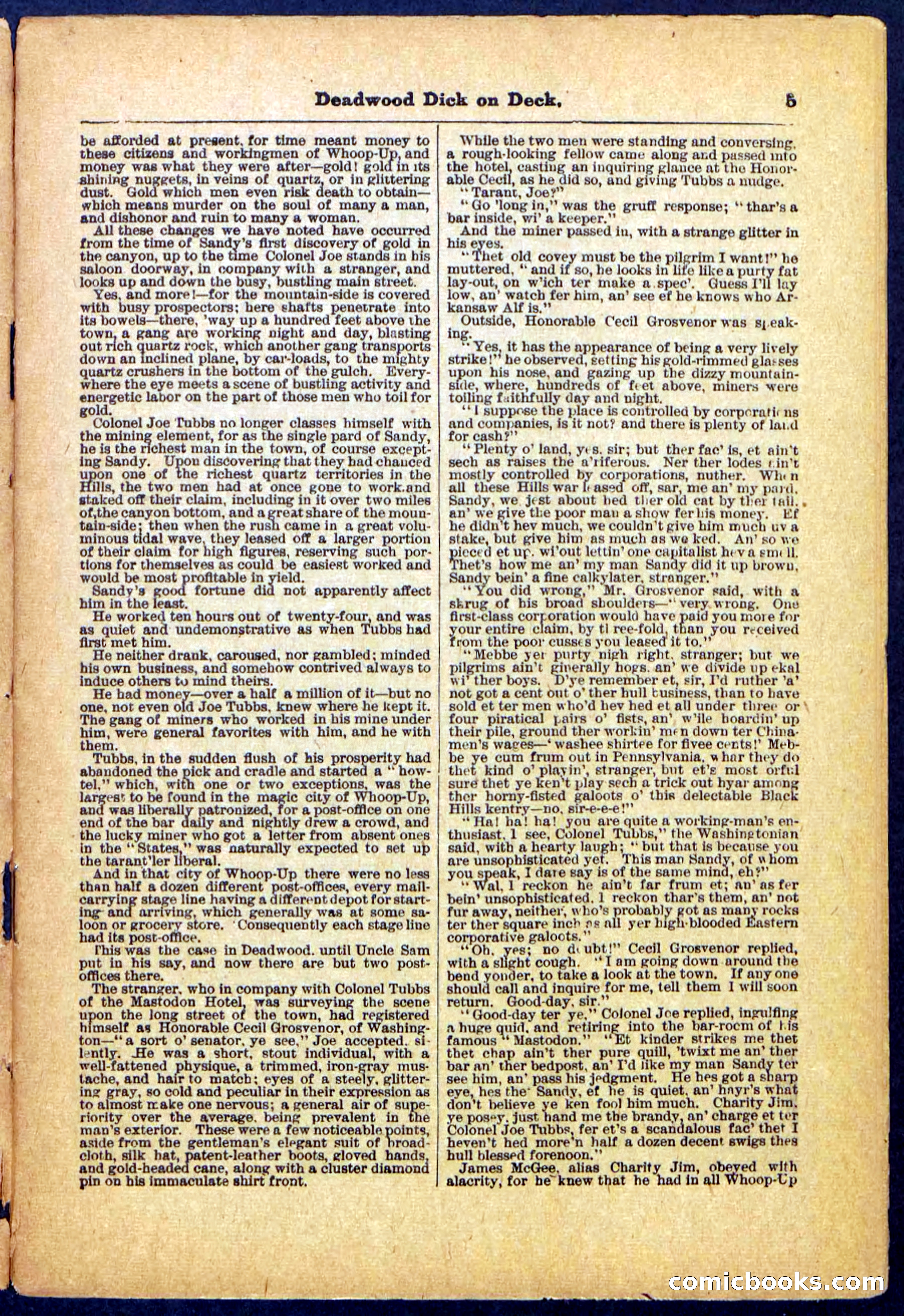 Beadle's Pocket Library, No. 57 — page 5 of 32