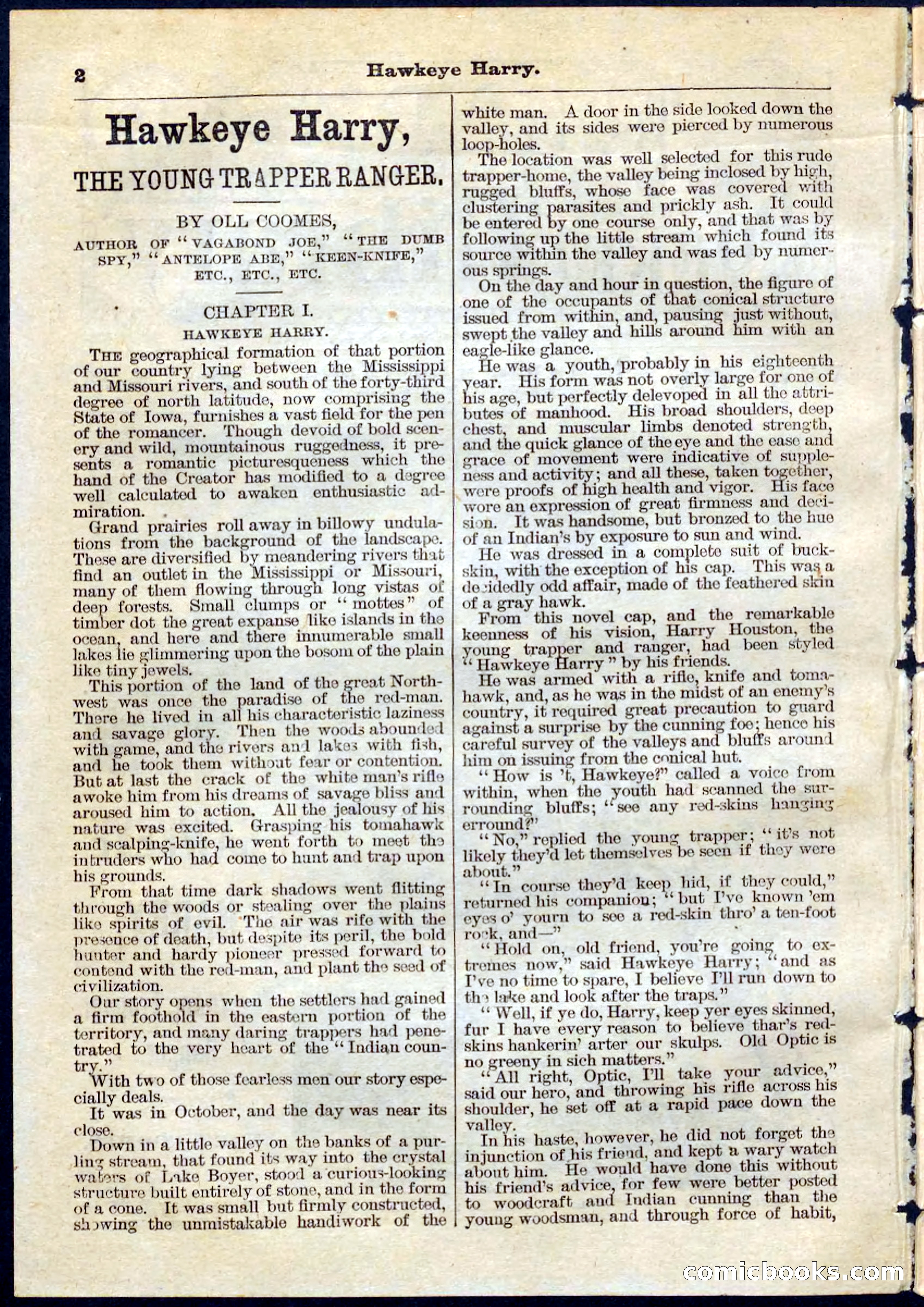 Beadle's Pocket Library No. 53 — page 2 of 32