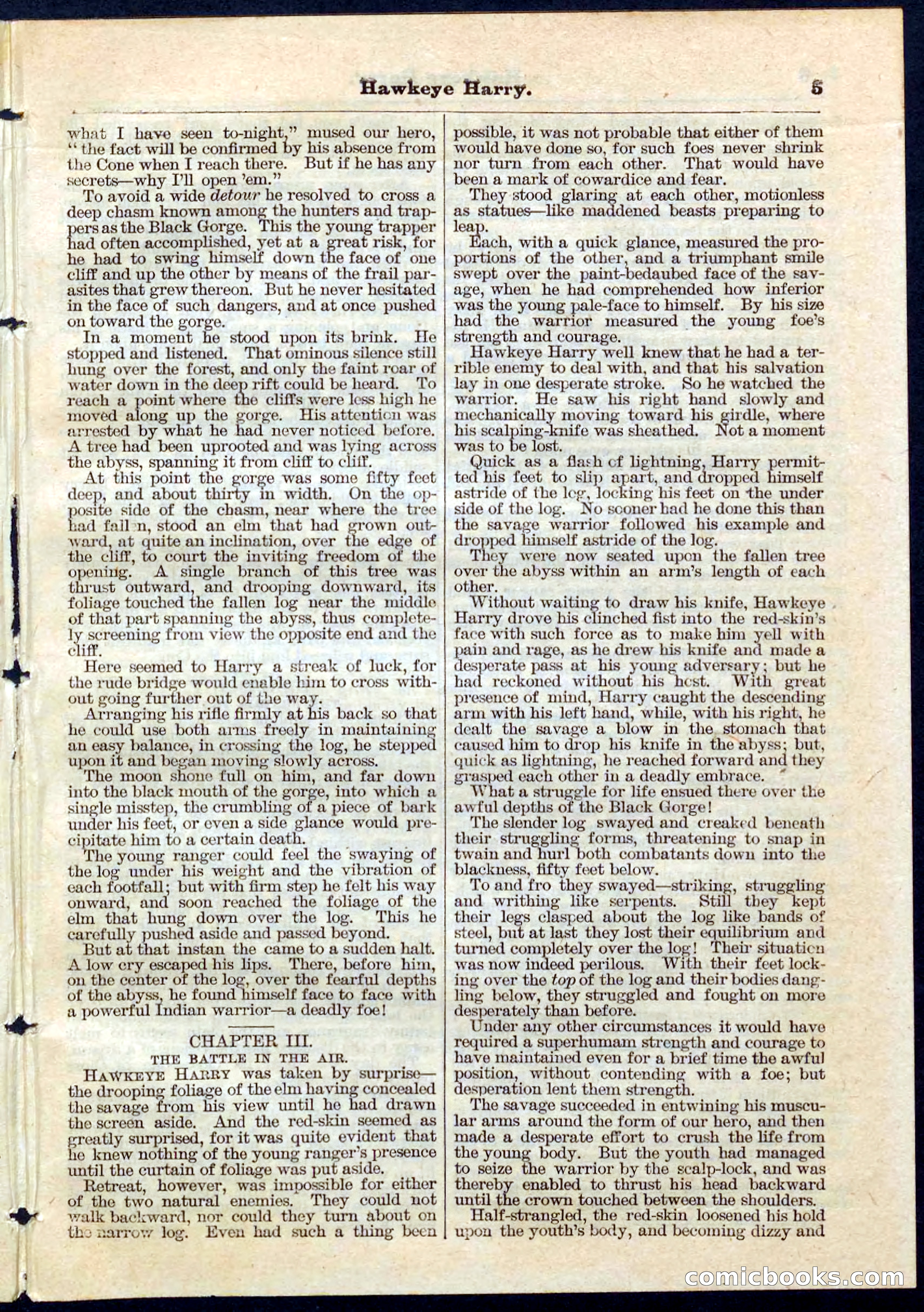 Beadle's Pocket Library No. 53 — page 5 of 32