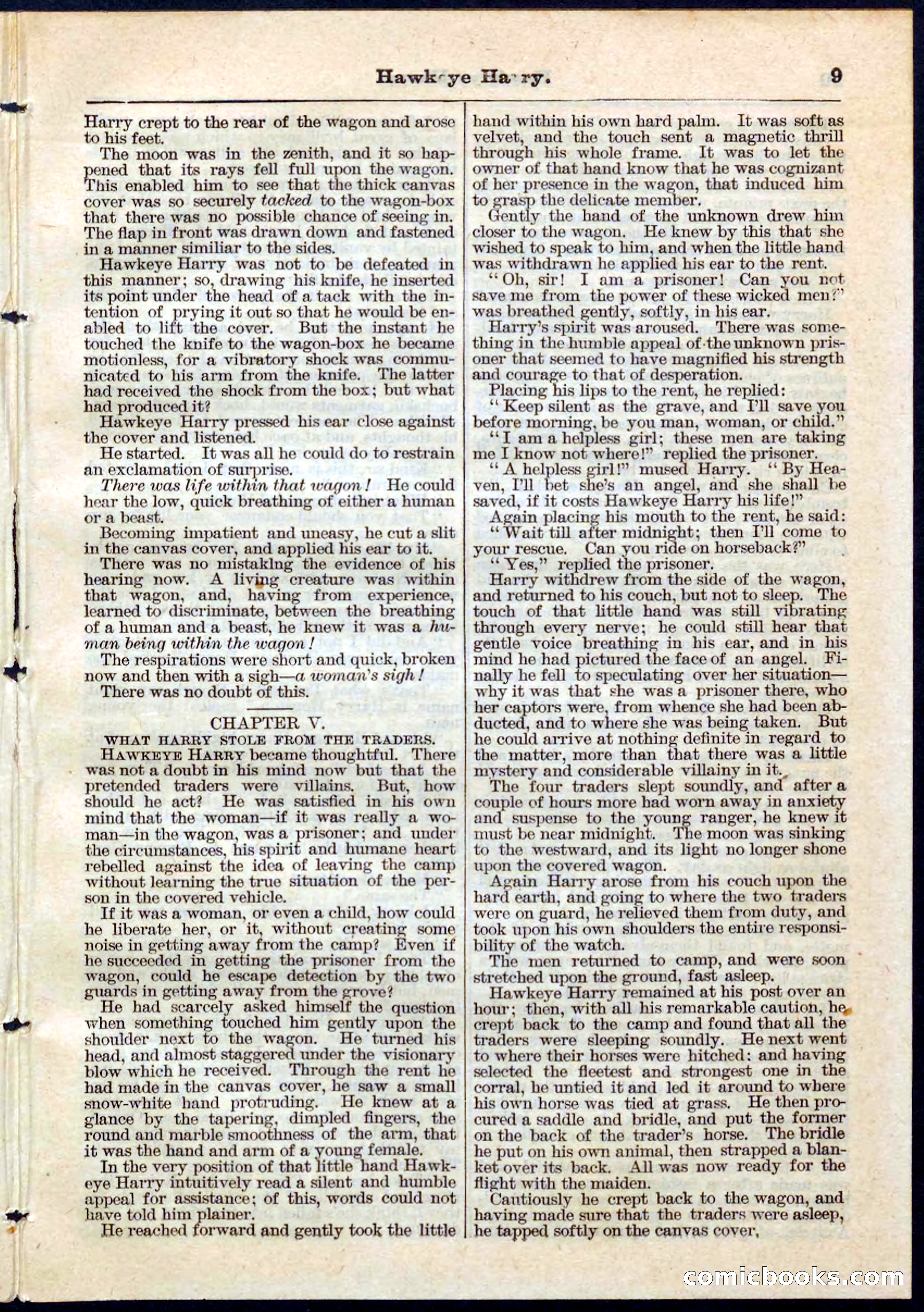 Beadle's Pocket Library No. 53 — page 9 of 32