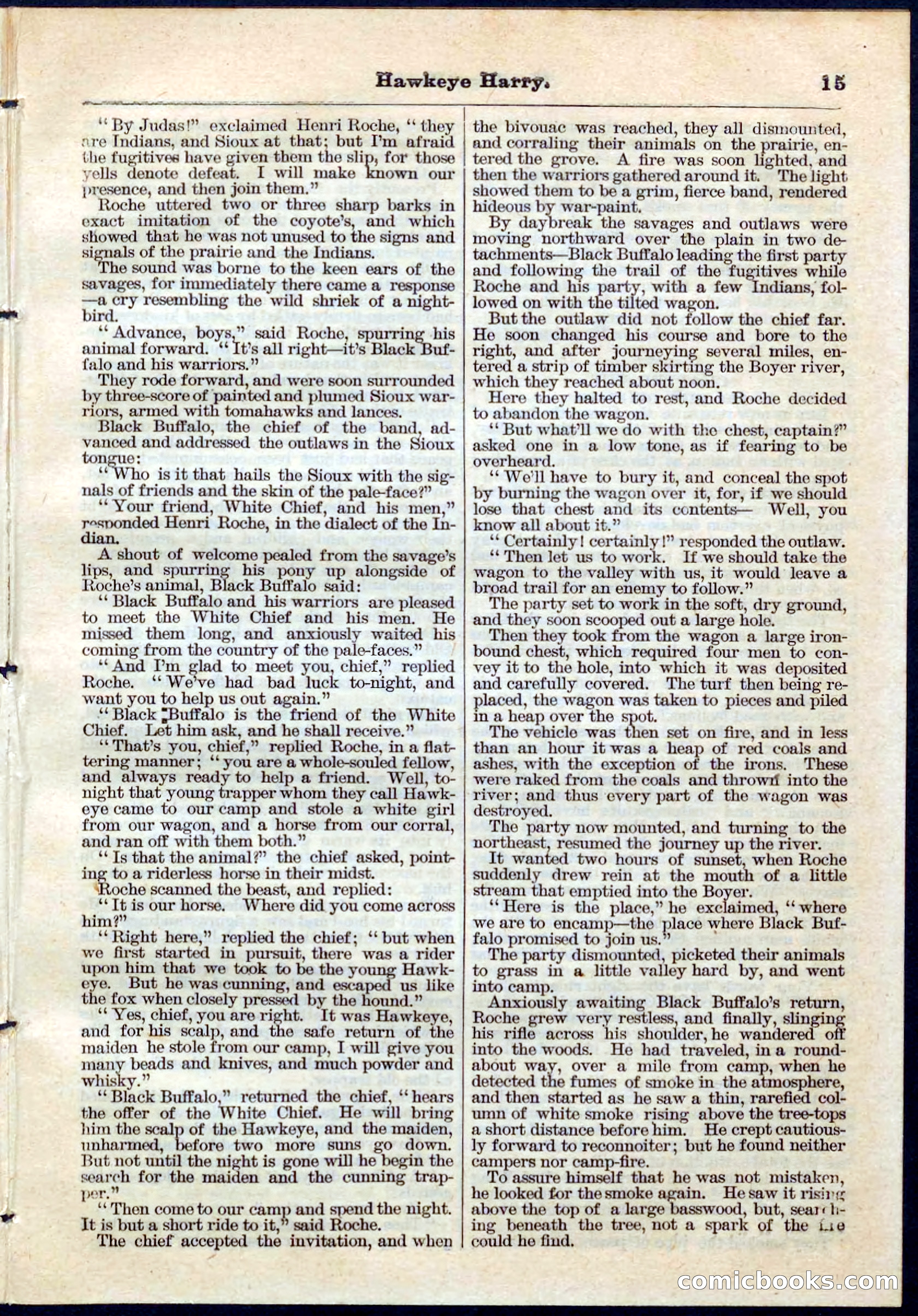 Beadle's Pocket Library No. 53 — page 15 of 32
