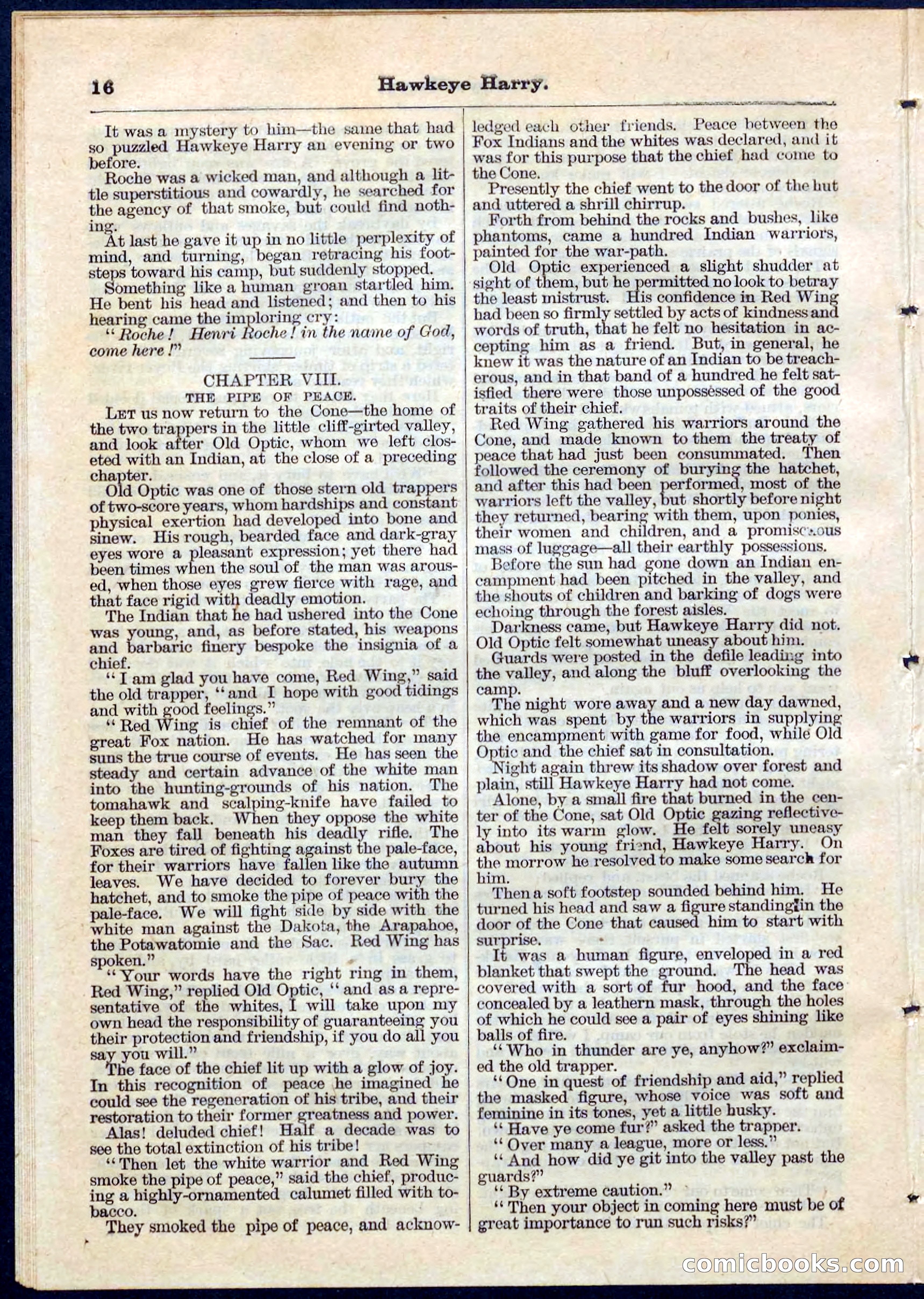 Beadle's Pocket Library No. 53 — page 16 of 32