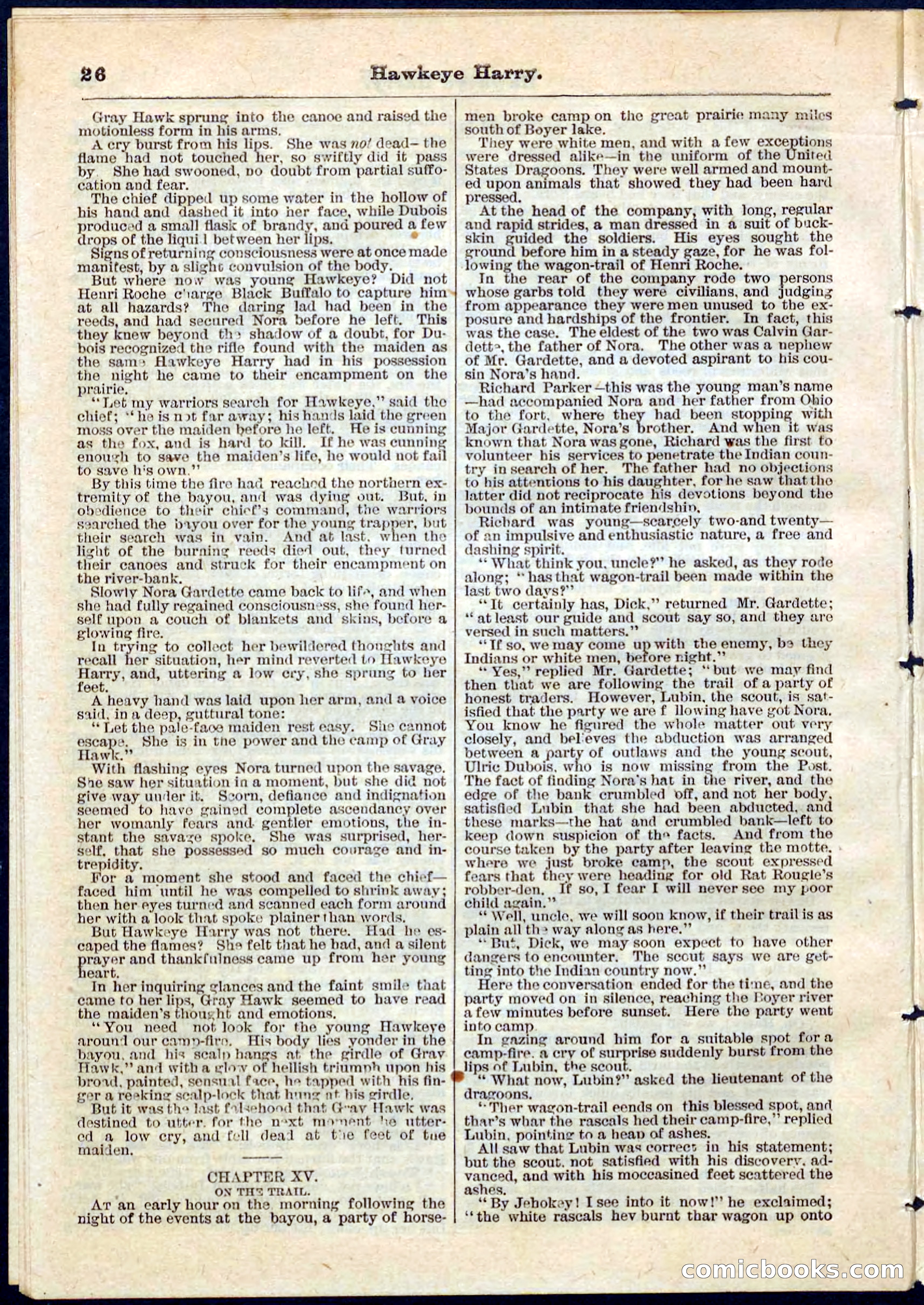 Beadle's Pocket Library No. 53 — page 26 of 32