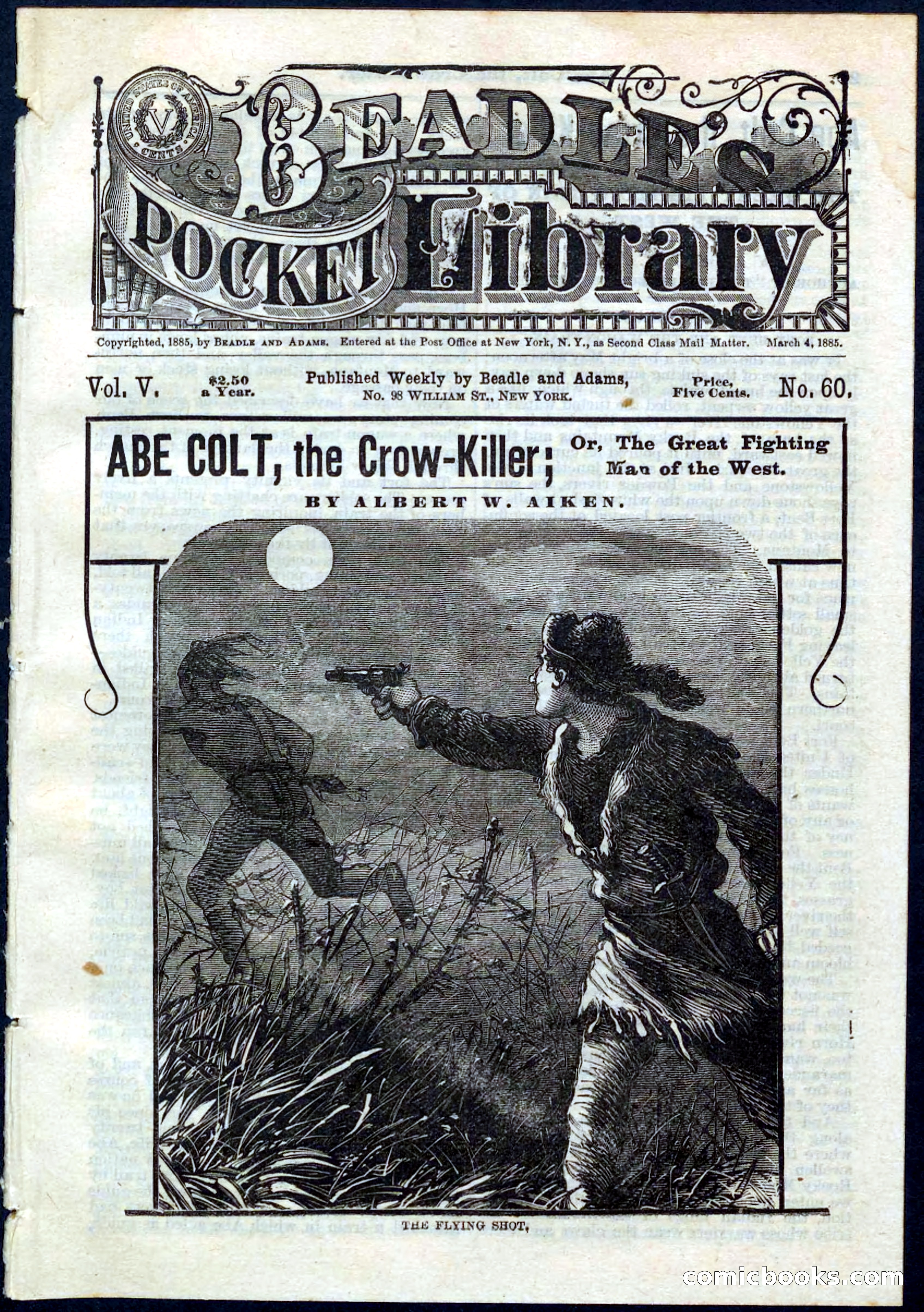 Beadle's Pocket Library No. 60 — page 1 of 32