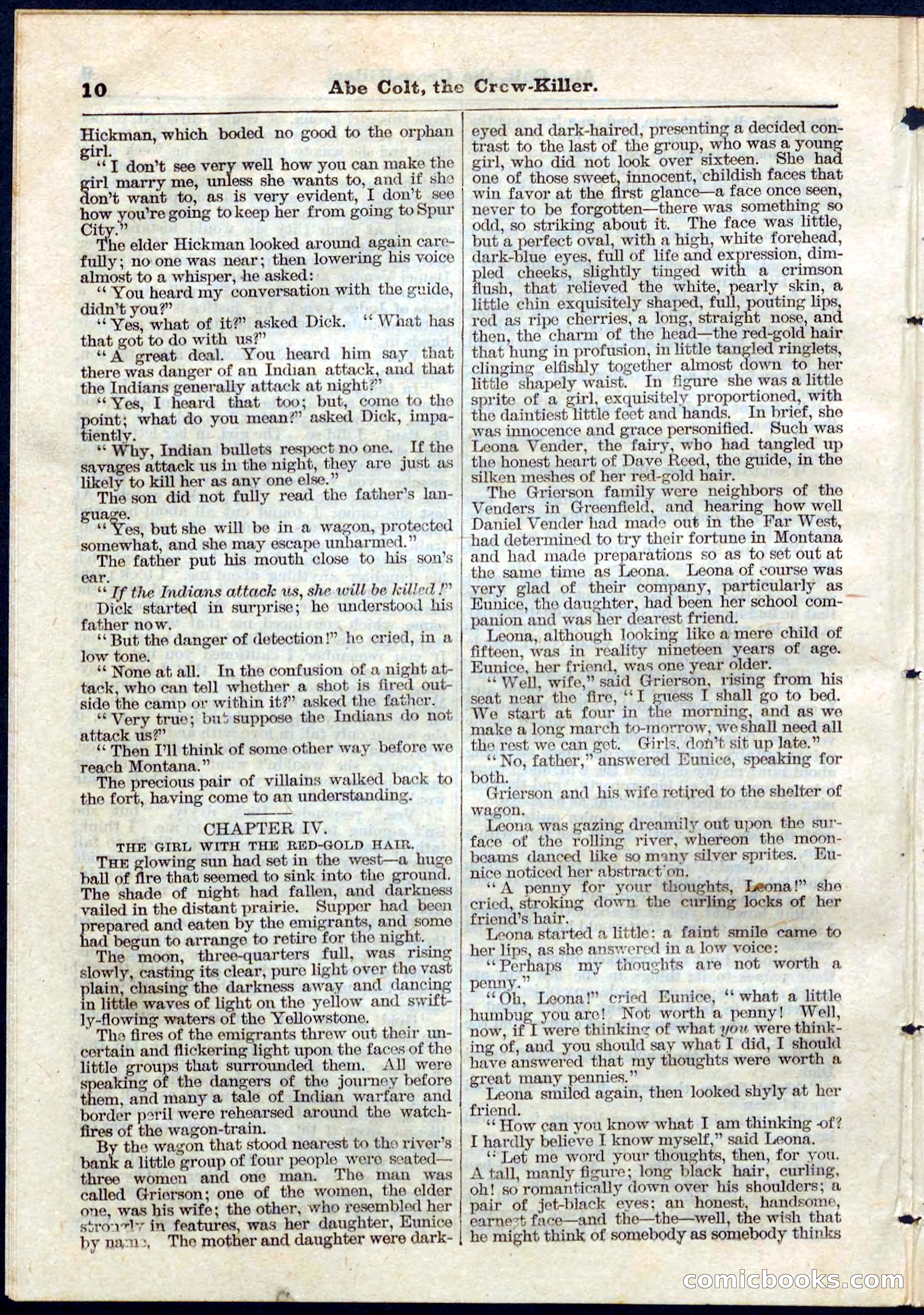 Beadle's Pocket Library No. 60 — page 10 of 32