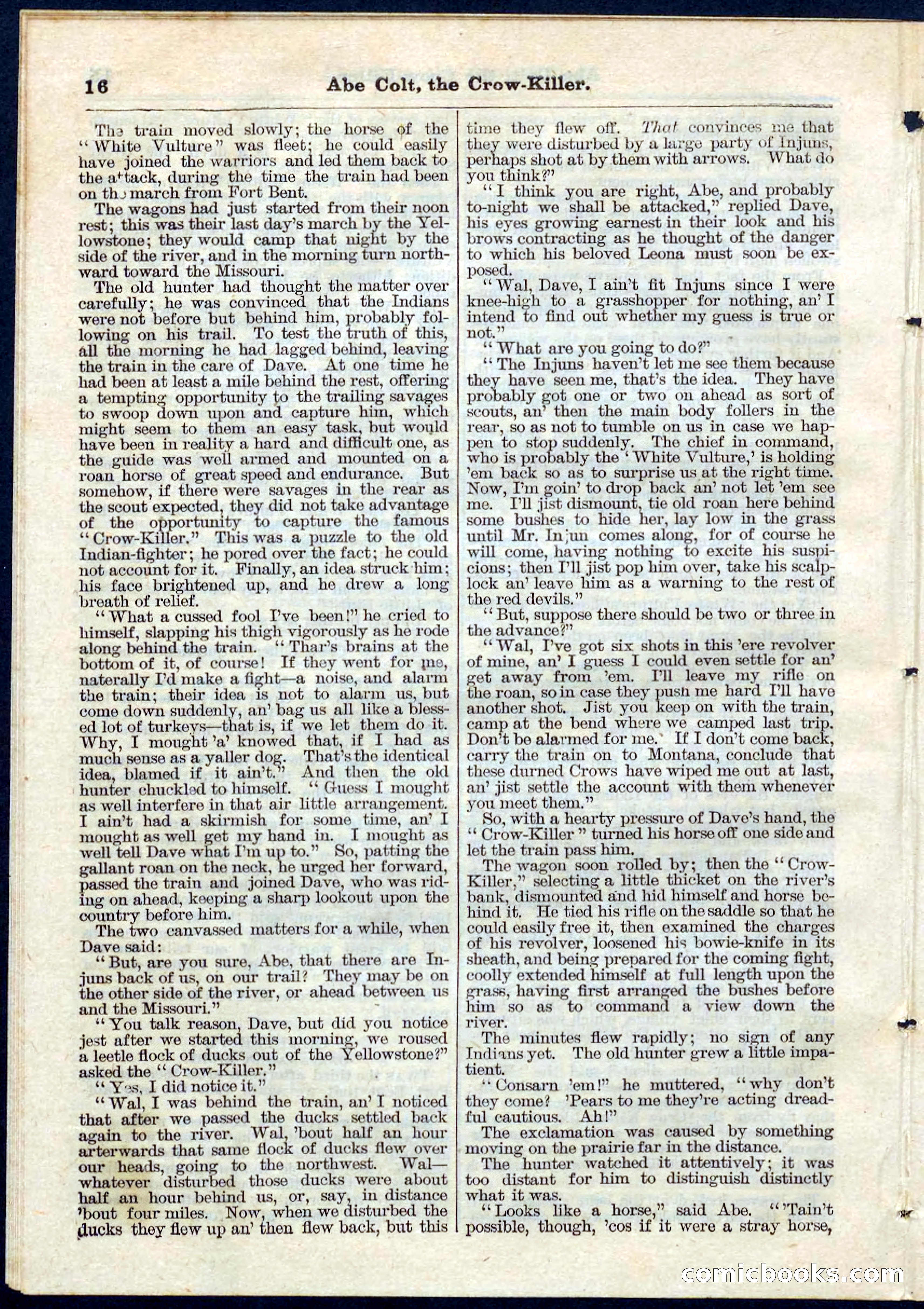 Beadle's Pocket Library No. 60 — page 16 of 32