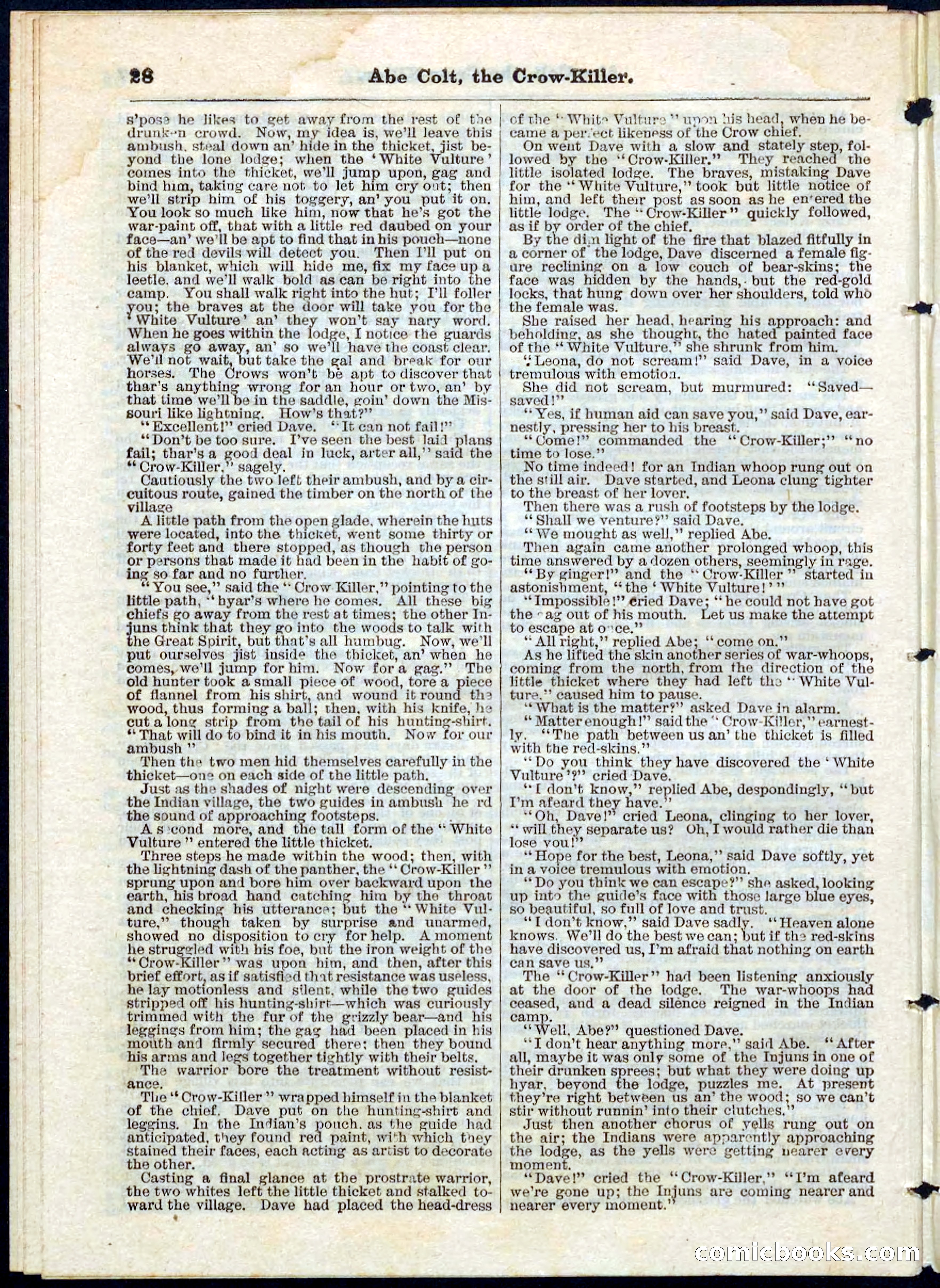 Beadle's Pocket Library No. 60 — page 28 of 32