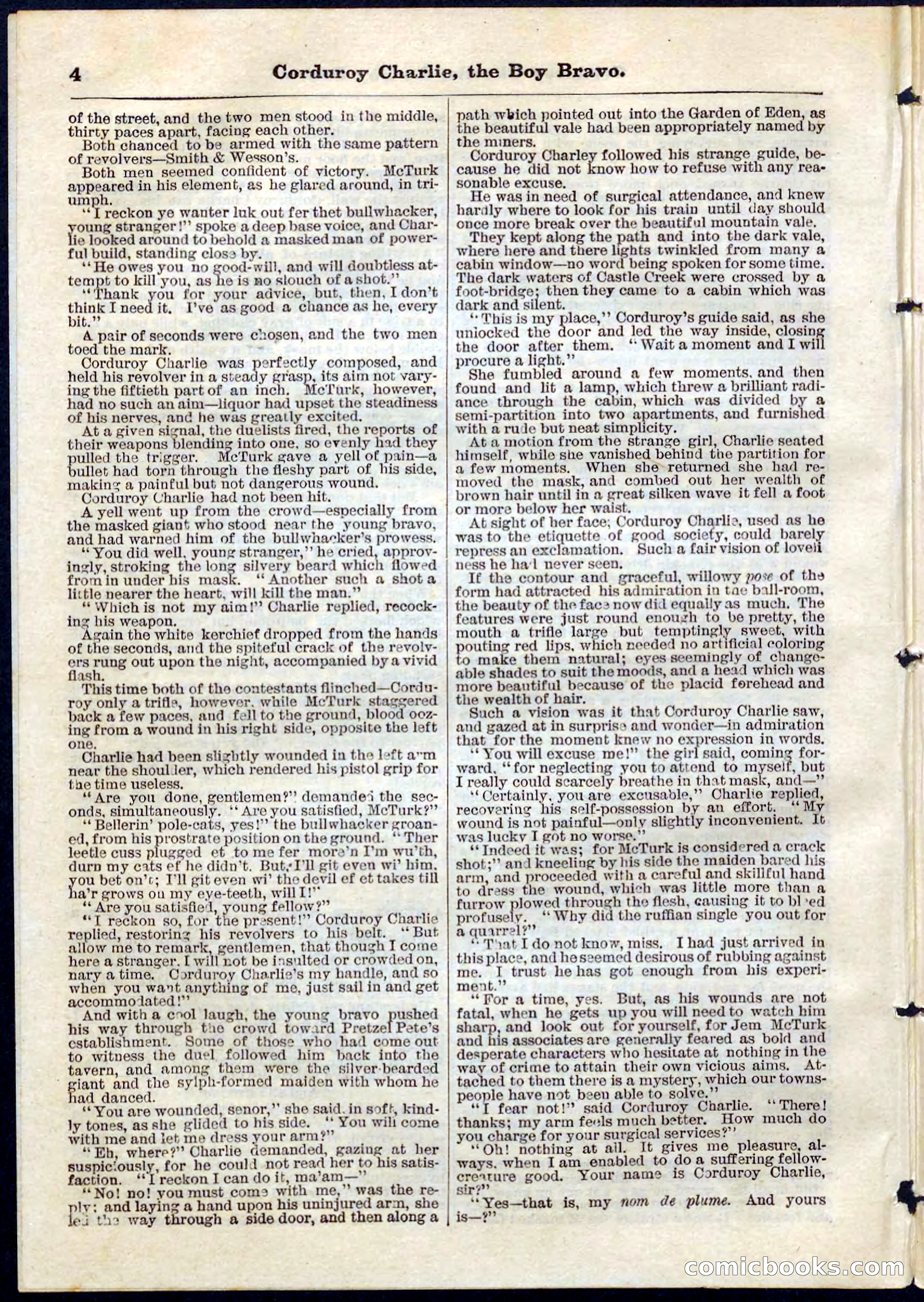Beadle's Pocket Library No. 61 — page 4 of 32