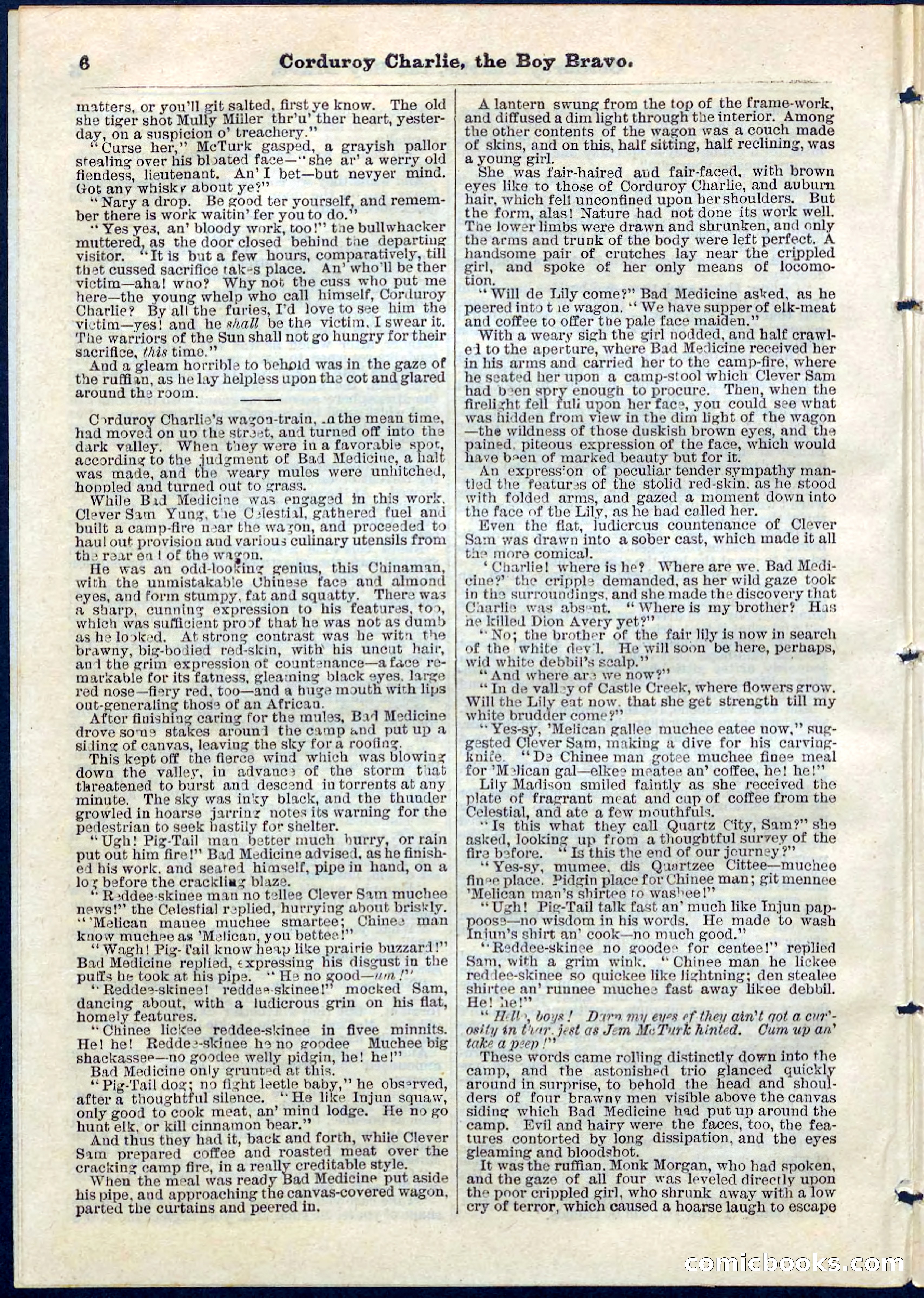 Beadle's Pocket Library No. 61 — page 6 of 32