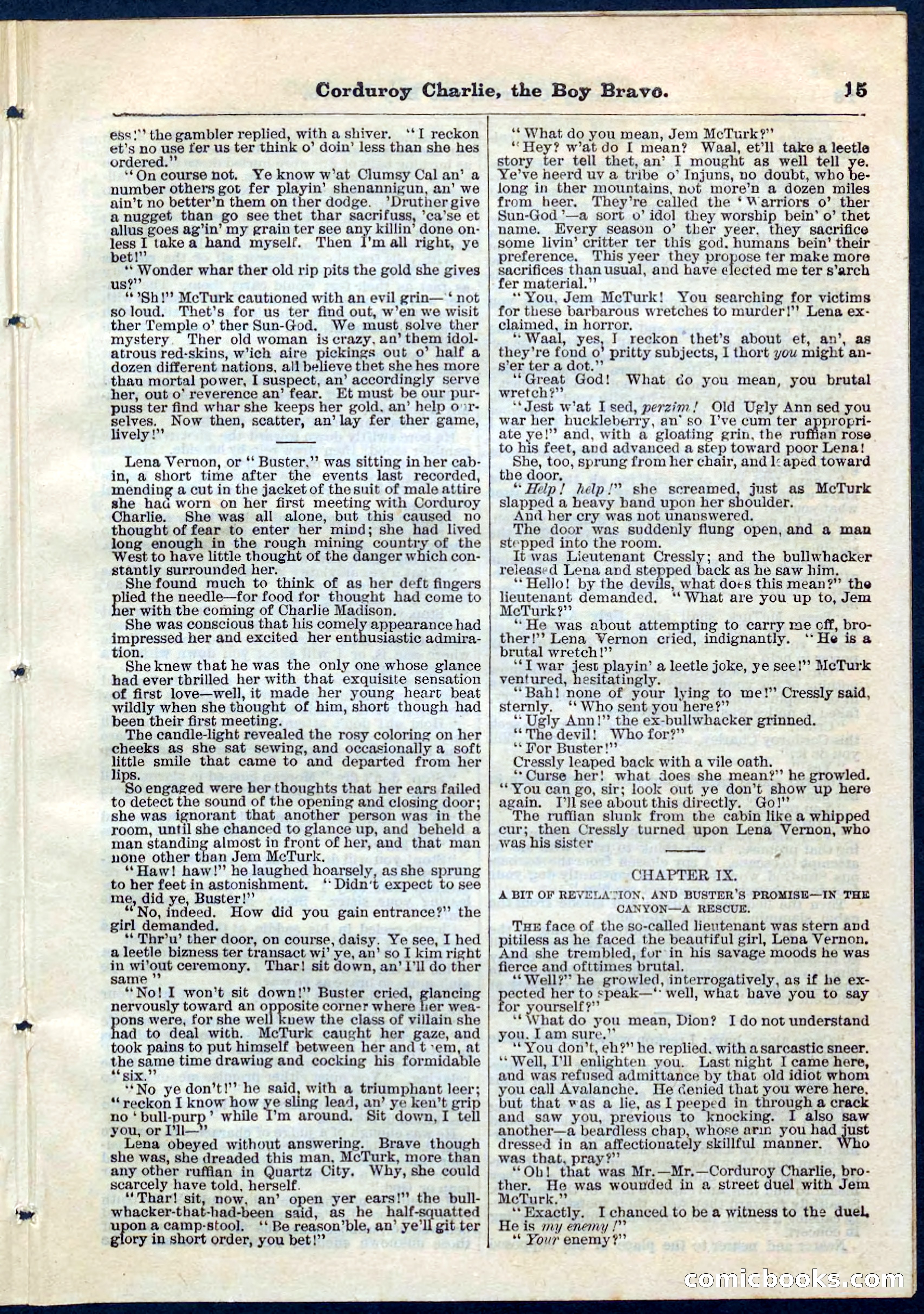 Beadle's Pocket Library No. 61 — page 15 of 32