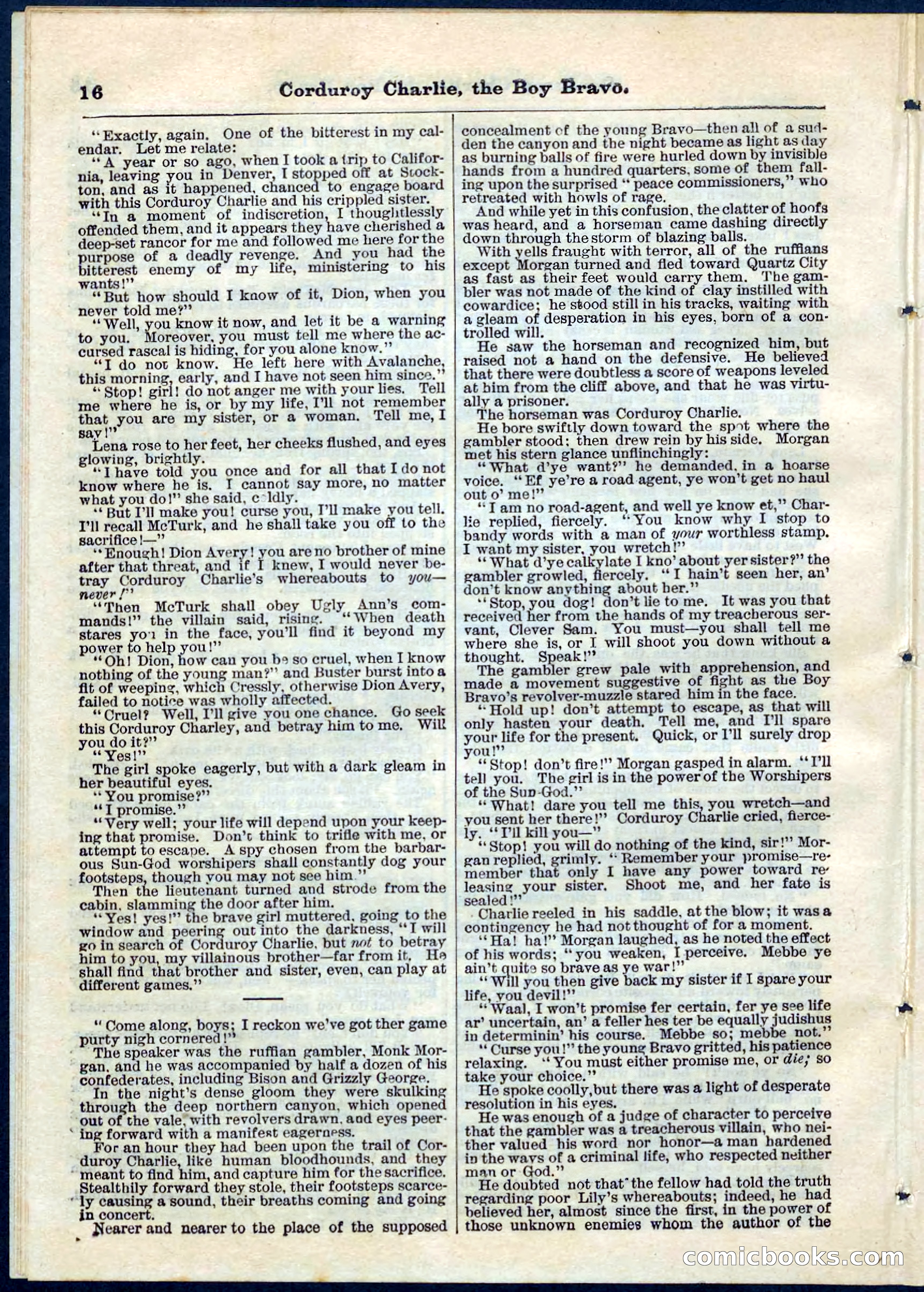 Beadle's Pocket Library No. 61 — page 16 of 32