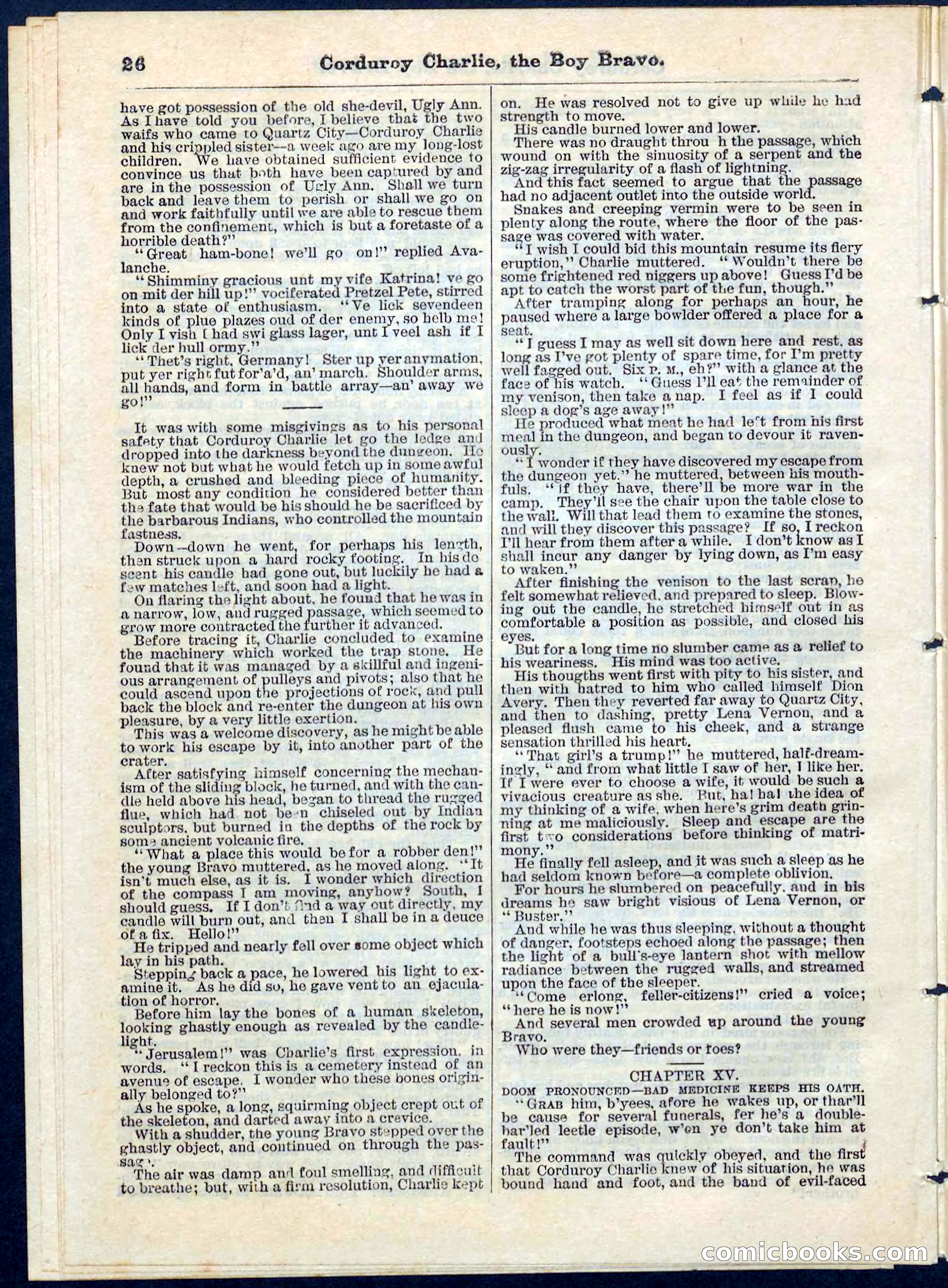 Beadle's Pocket Library No. 61 — page 26 of 32