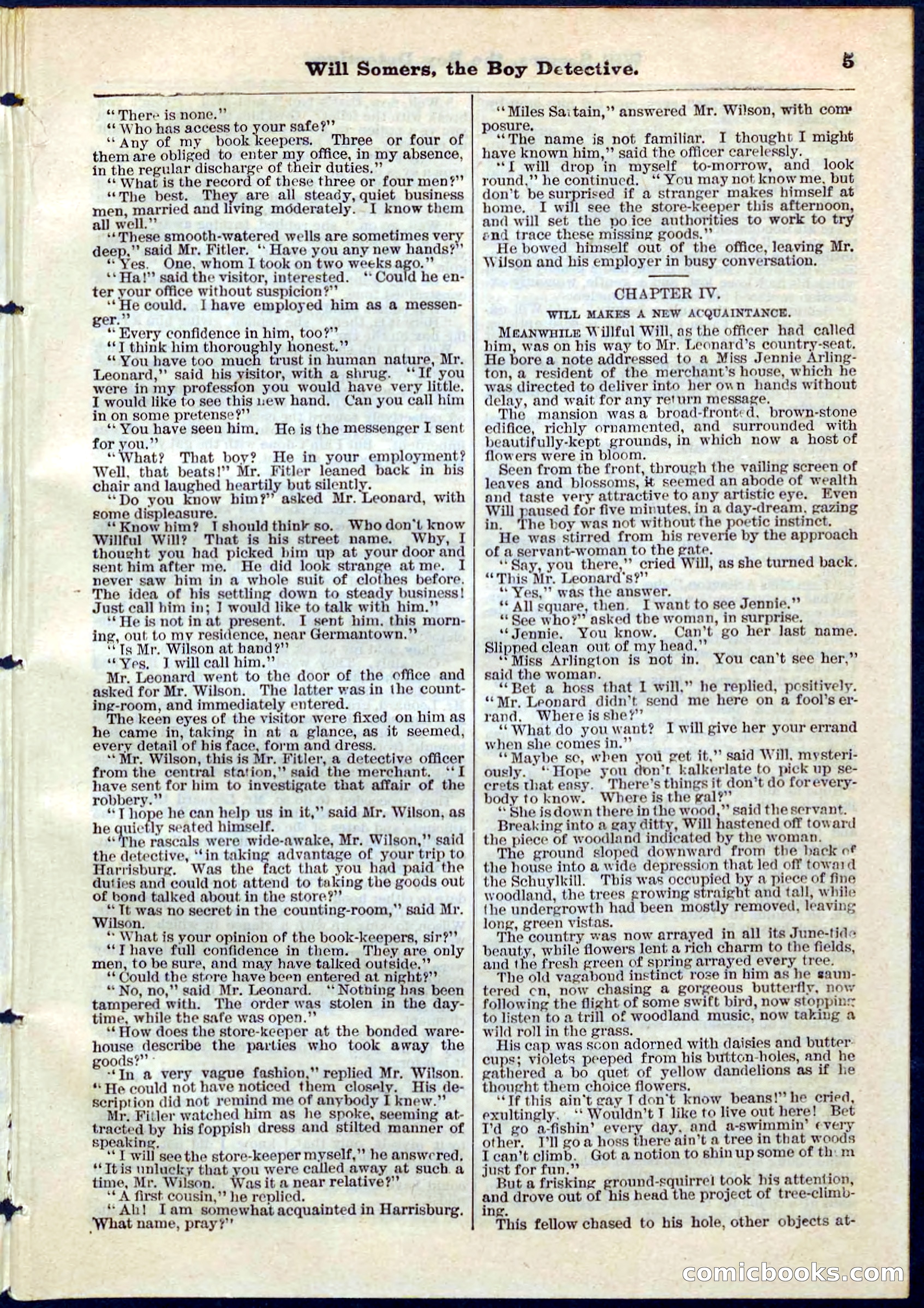 Beadle's Pocket Library No. 62 — page 5 of 32