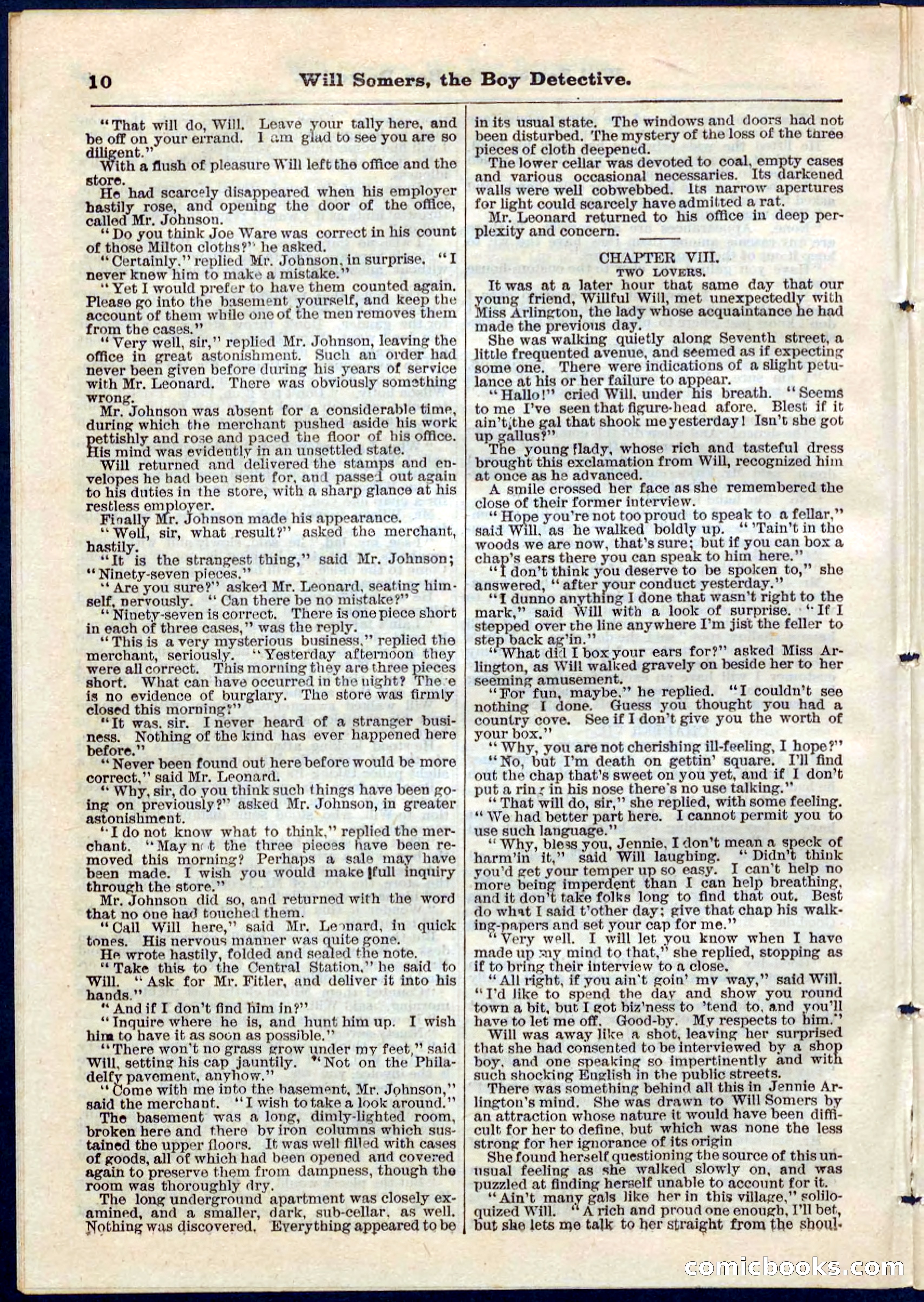 Beadle's Pocket Library No. 62 — page 10 of 32