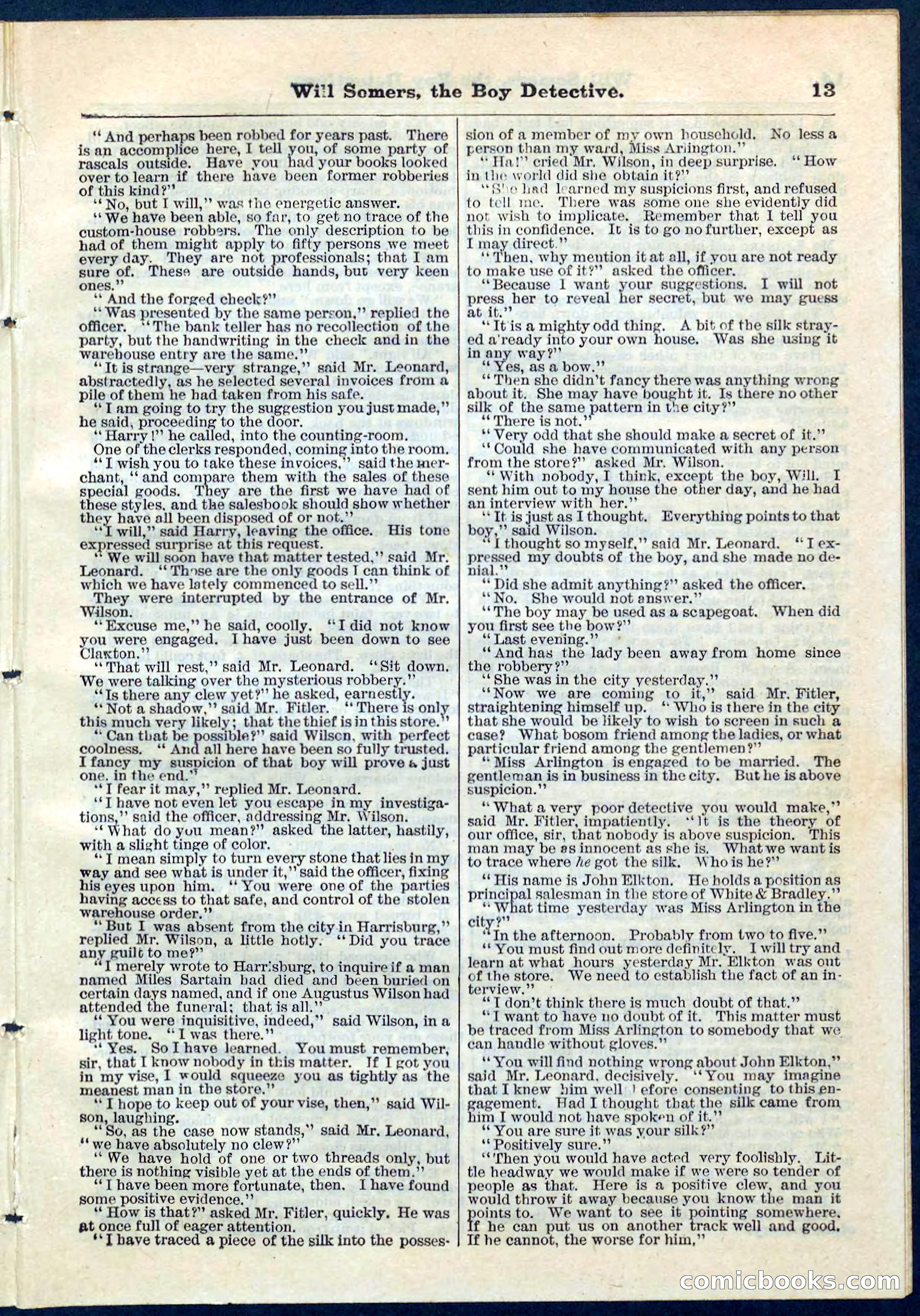 Beadle's Pocket Library No. 62 — page 13 of 32