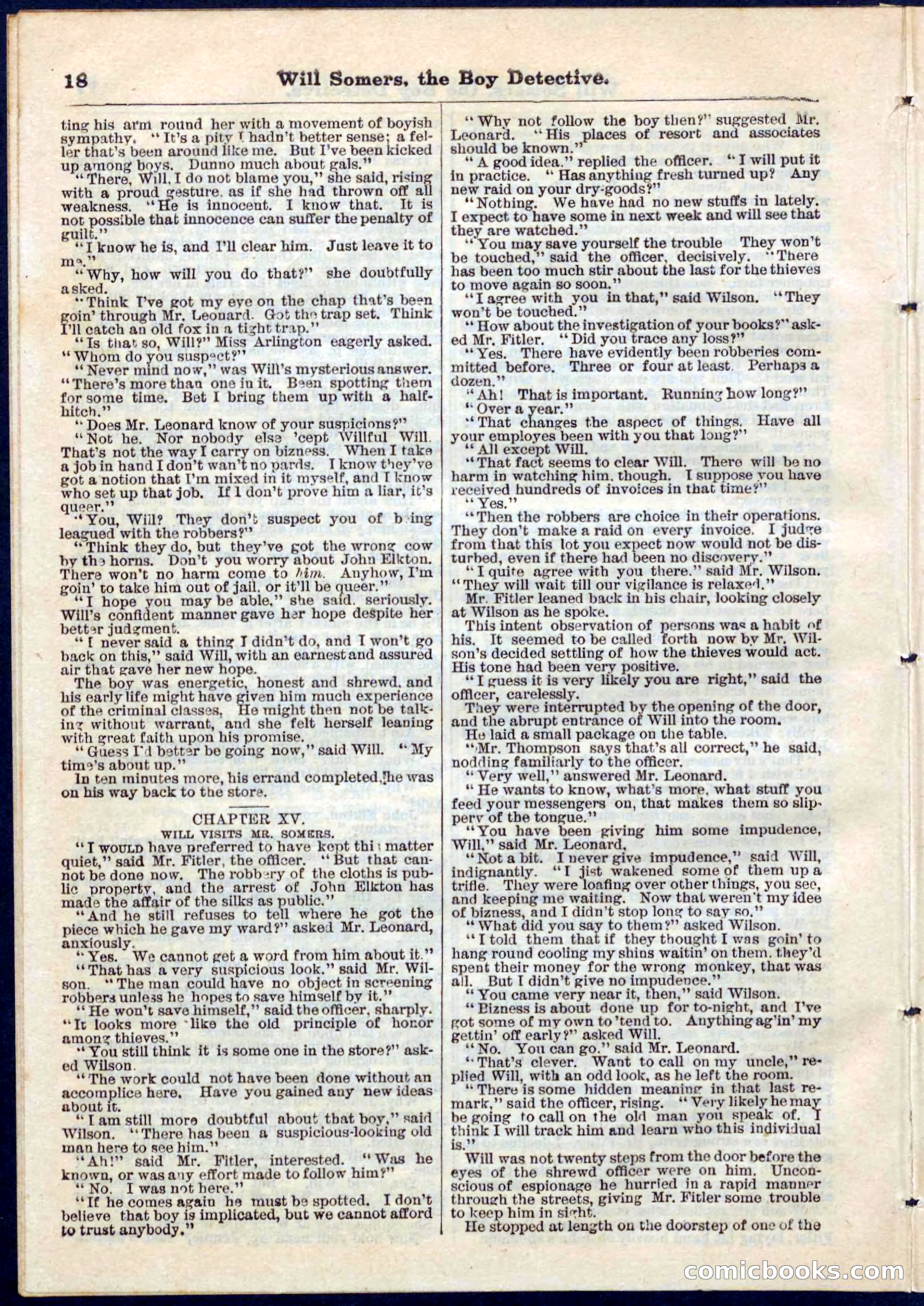 Beadle's Pocket Library No. 62 — page 18 of 32