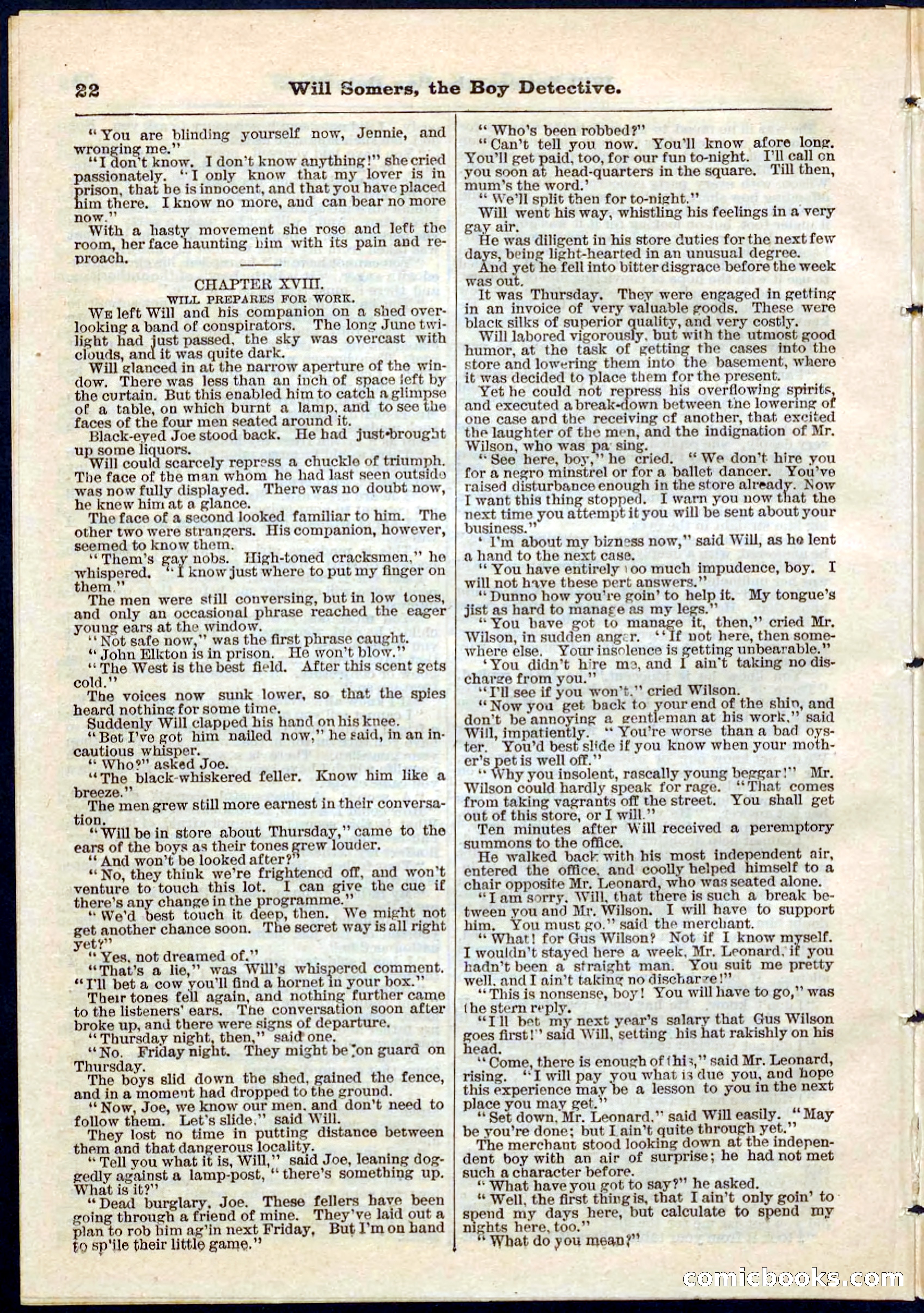 Beadle's Pocket Library No. 62 — page 22 of 32