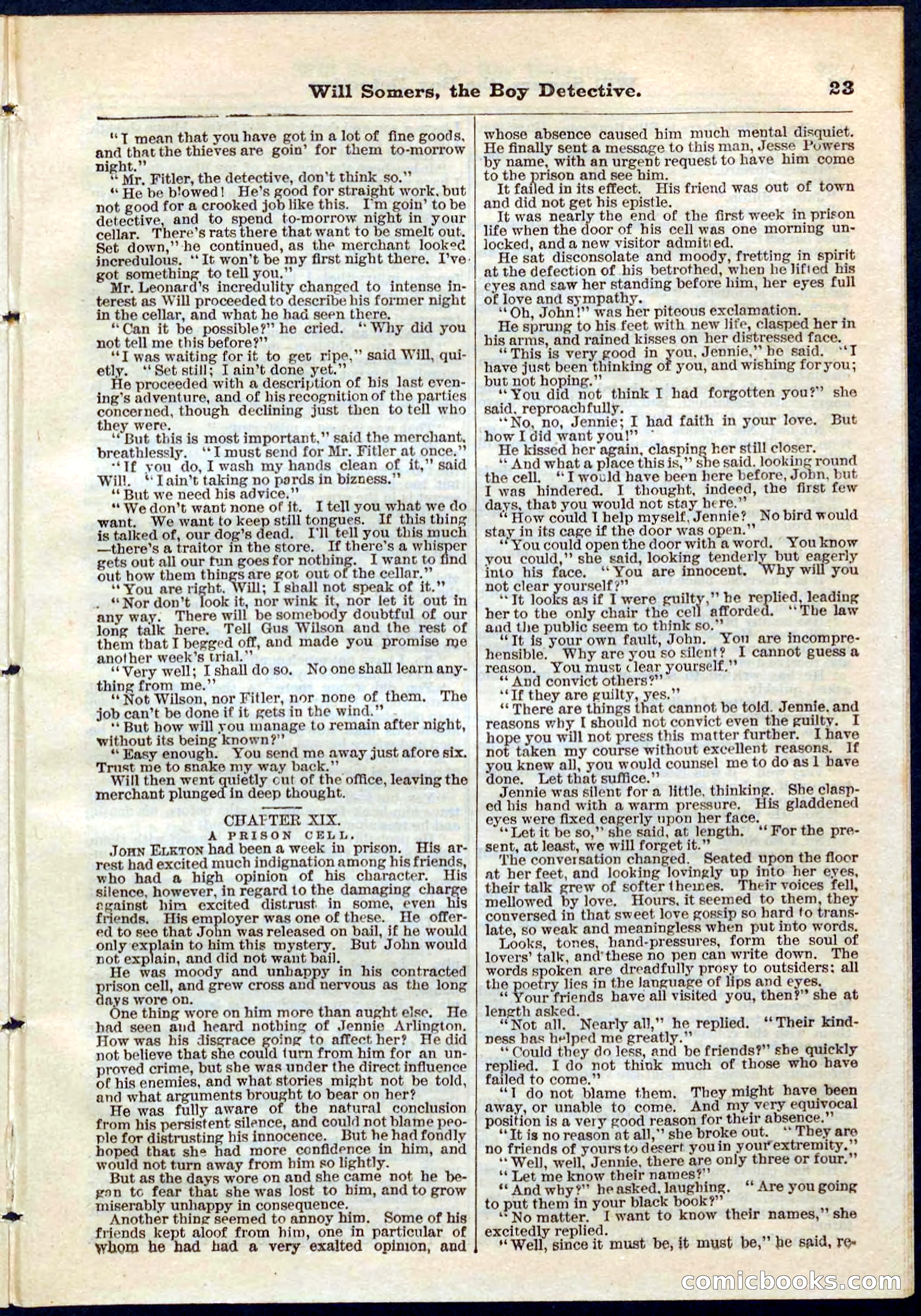 Beadle's Pocket Library No. 62 — page 23 of 32