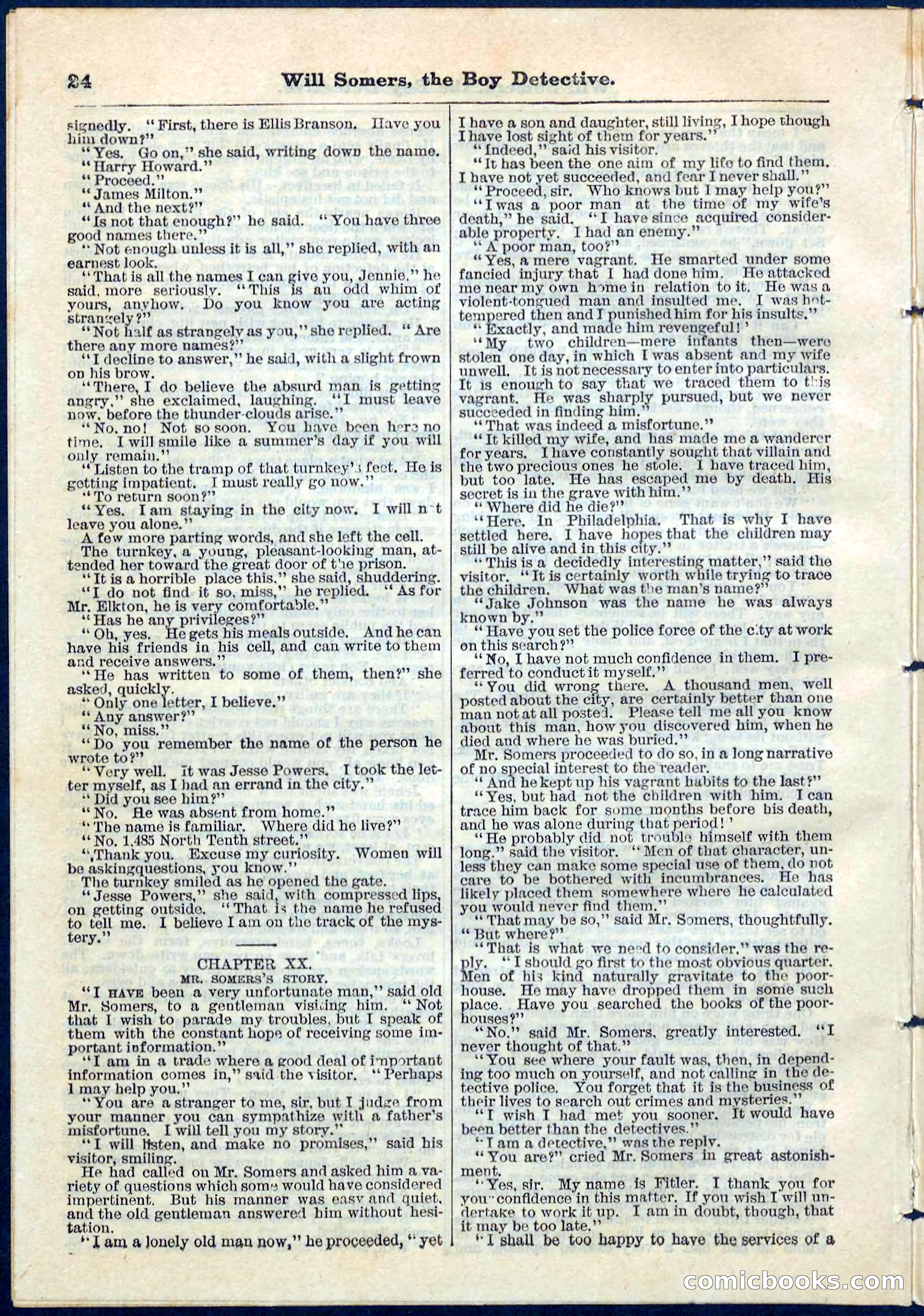 Beadle's Pocket Library No. 62 — page 24 of 32