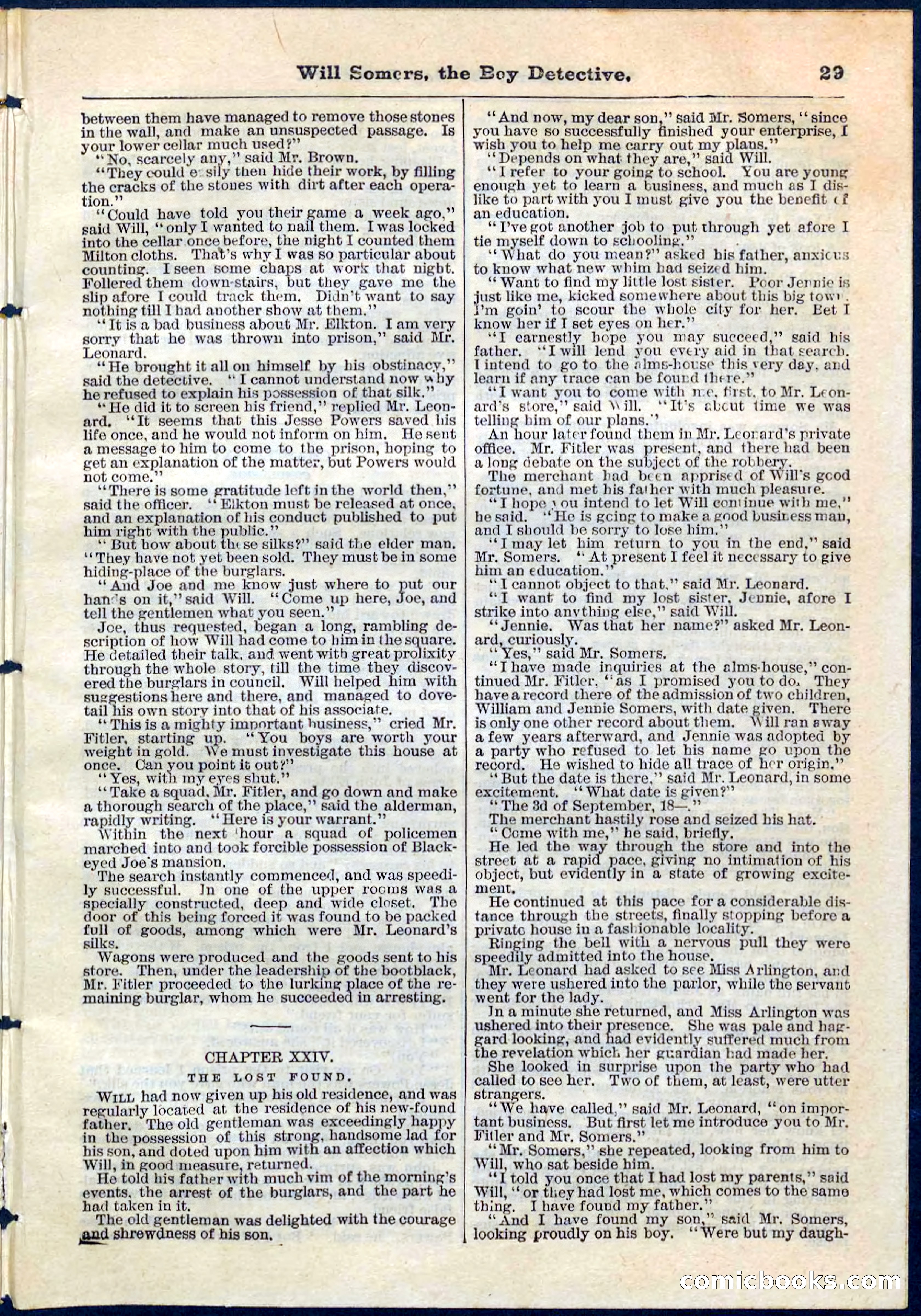 Beadle's Pocket Library No. 62 — page 29 of 32