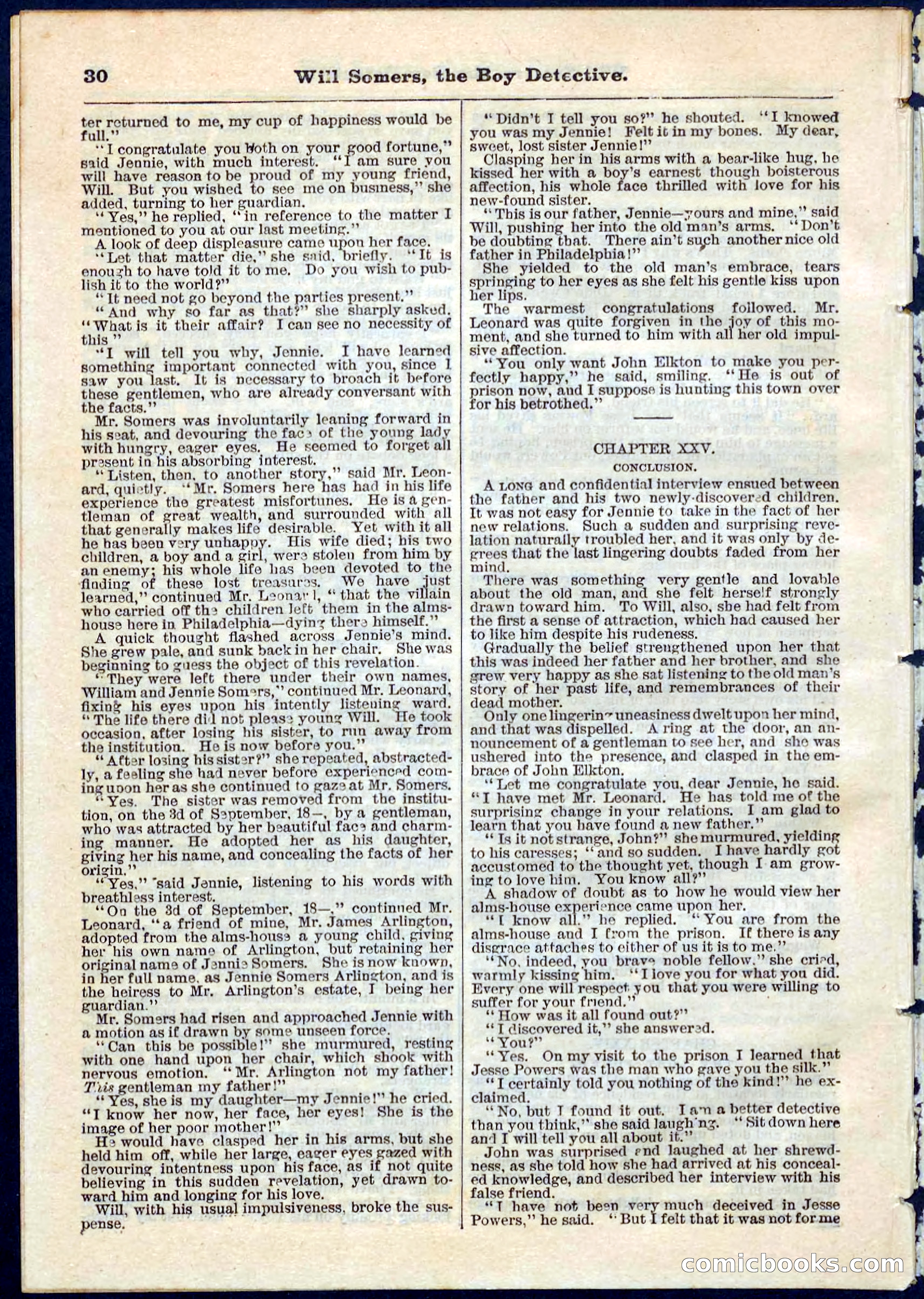 Beadle's Pocket Library No. 62 — page 30 of 32