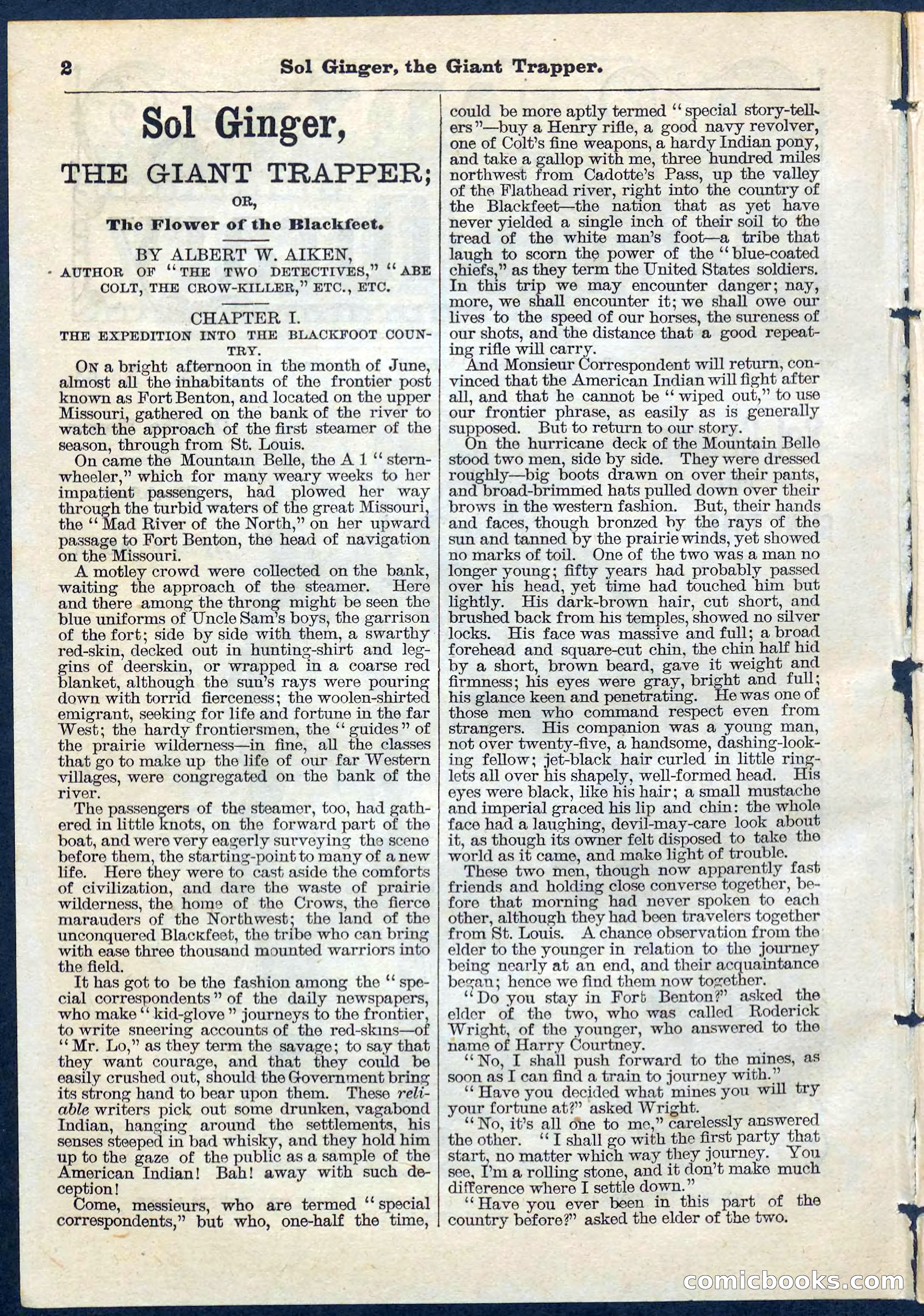 Beadle's Pocket Library, No. 63 — page 2 of 32