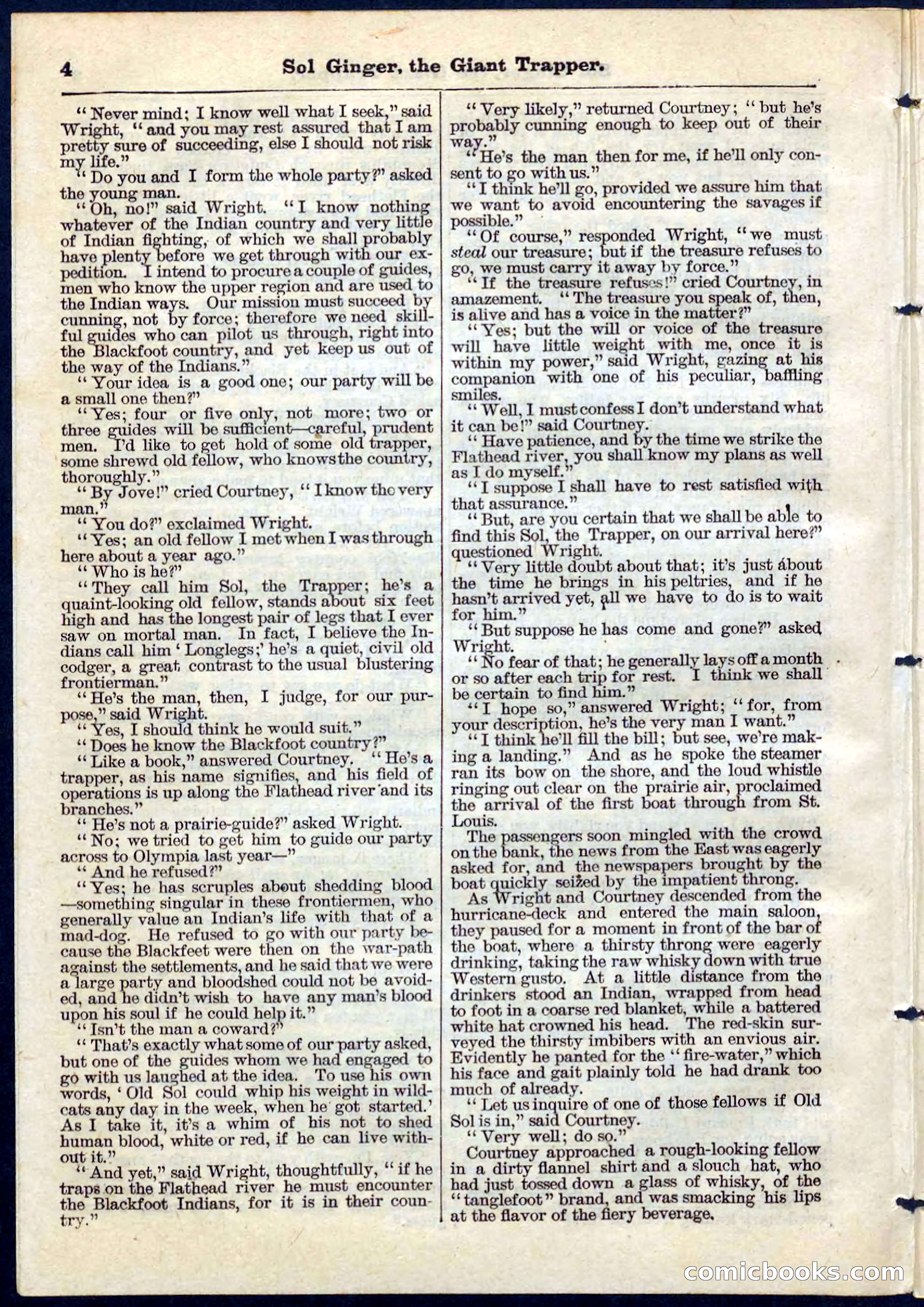 Beadle's Pocket Library, No. 63 — page 4 of 32