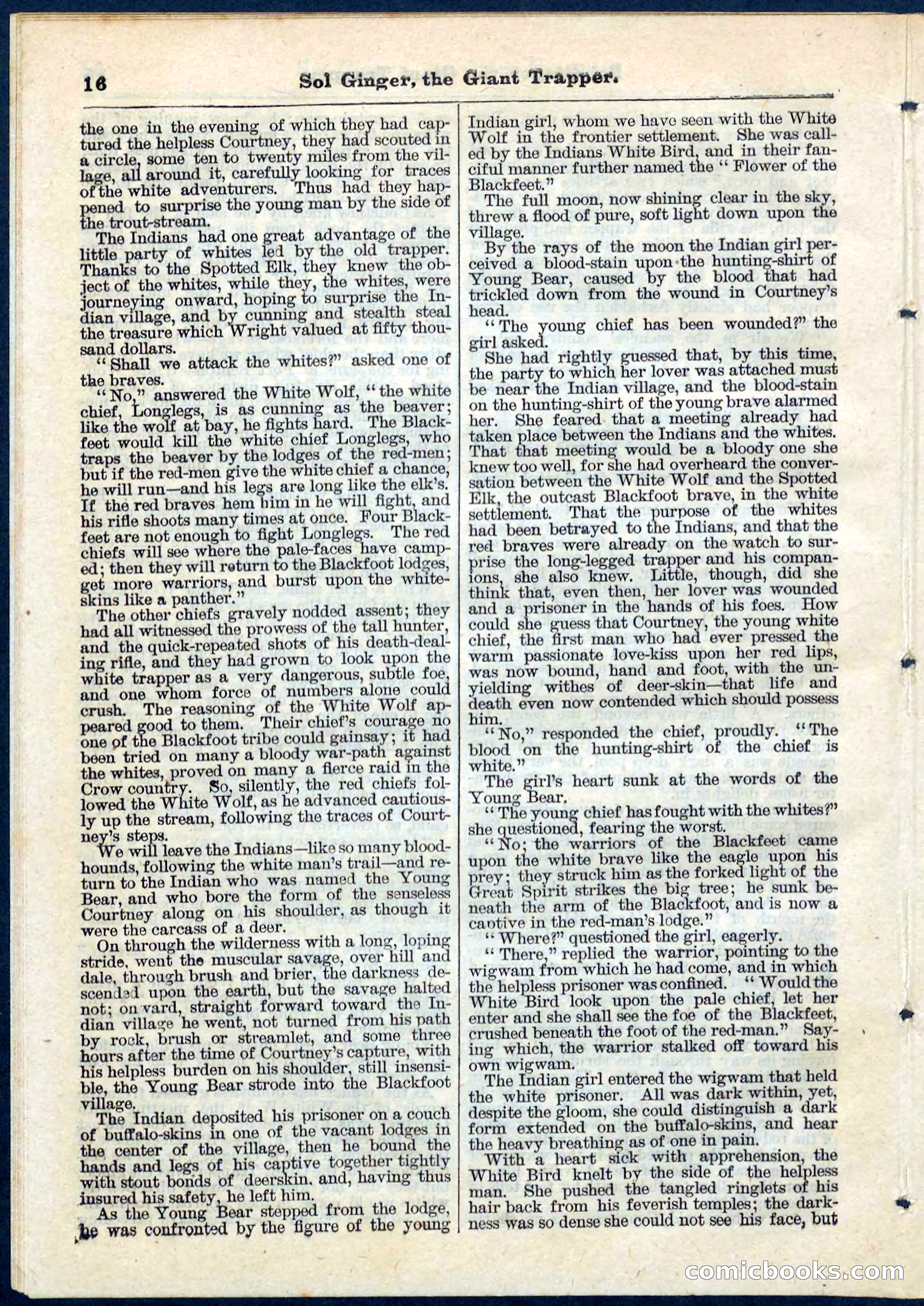 Beadle's Pocket Library, No. 63 — page 16 of 32