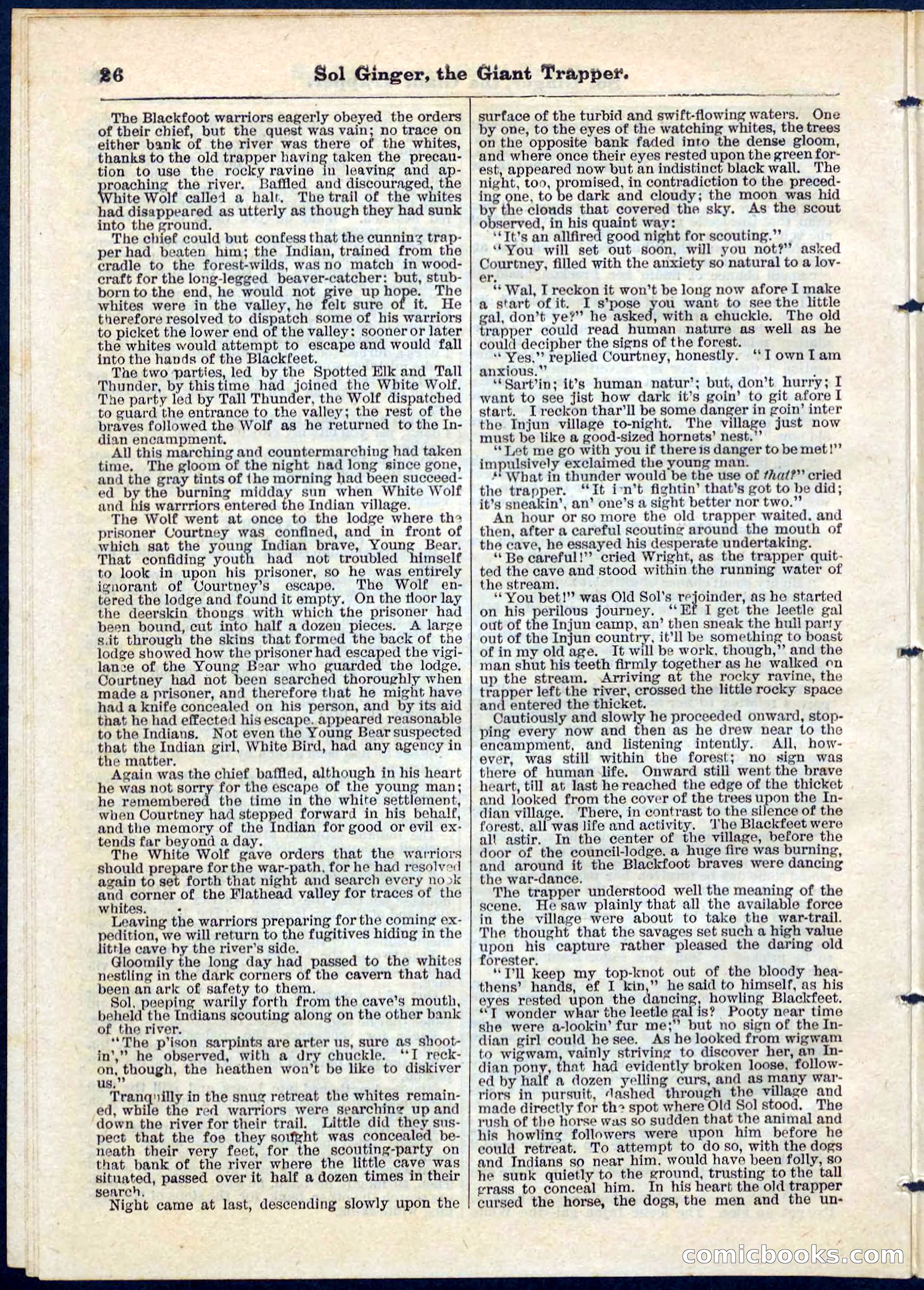 Beadle's Pocket Library, No. 63 — page 26 of 32