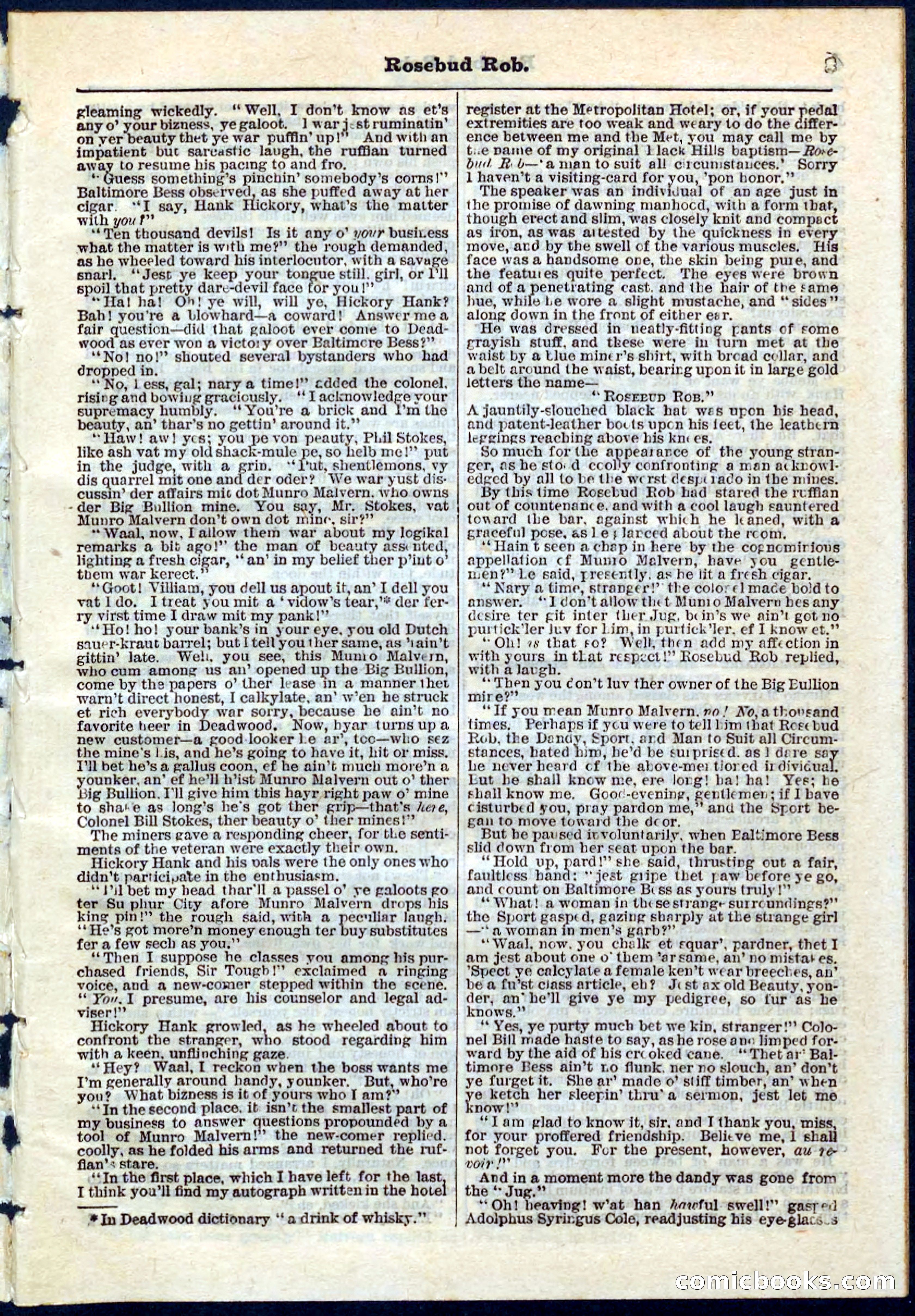 Beadle's Pocket Library, No. 64 — page 3 of 32