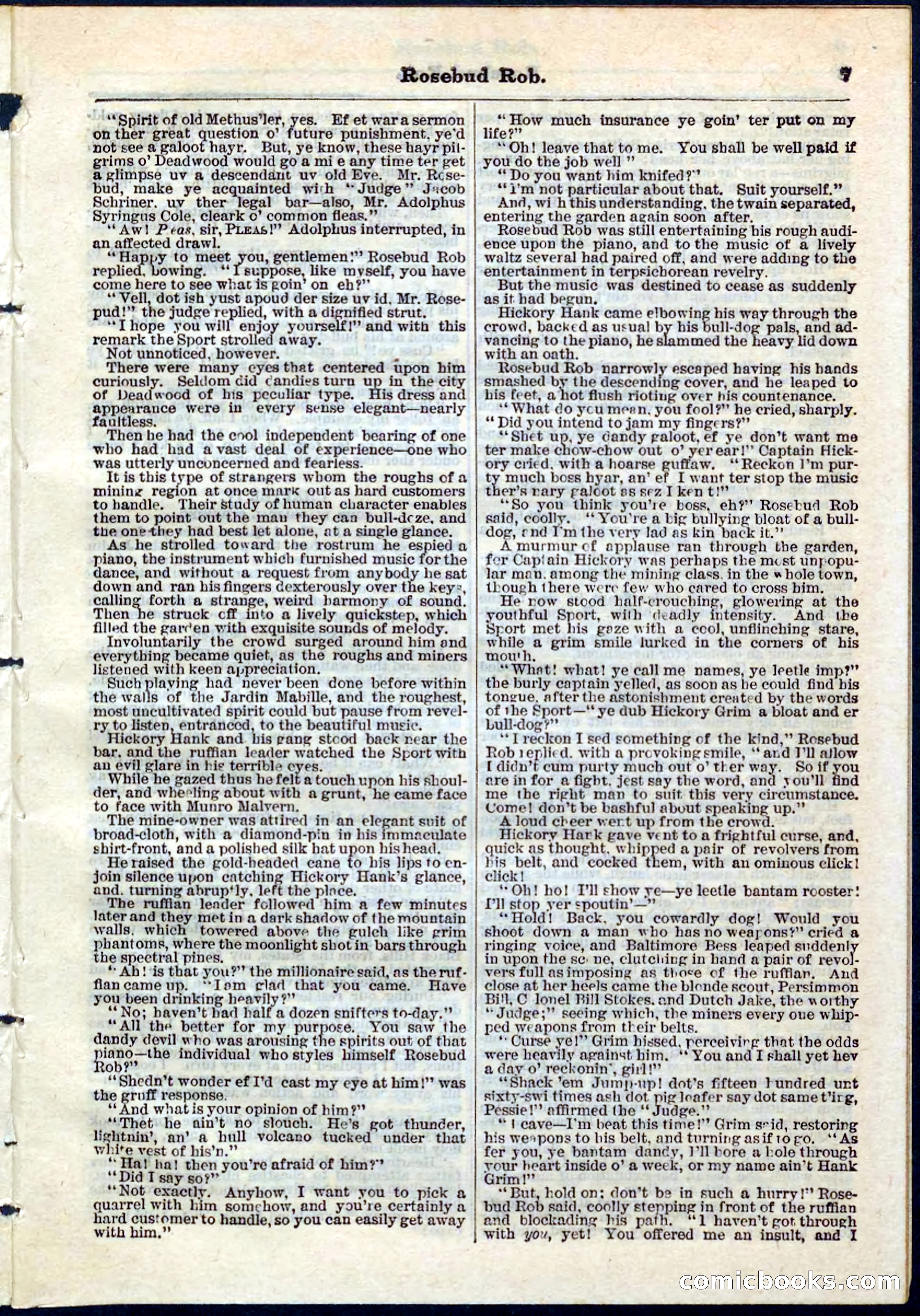 Beadle's Pocket Library, No. 64 — page 7 of 32