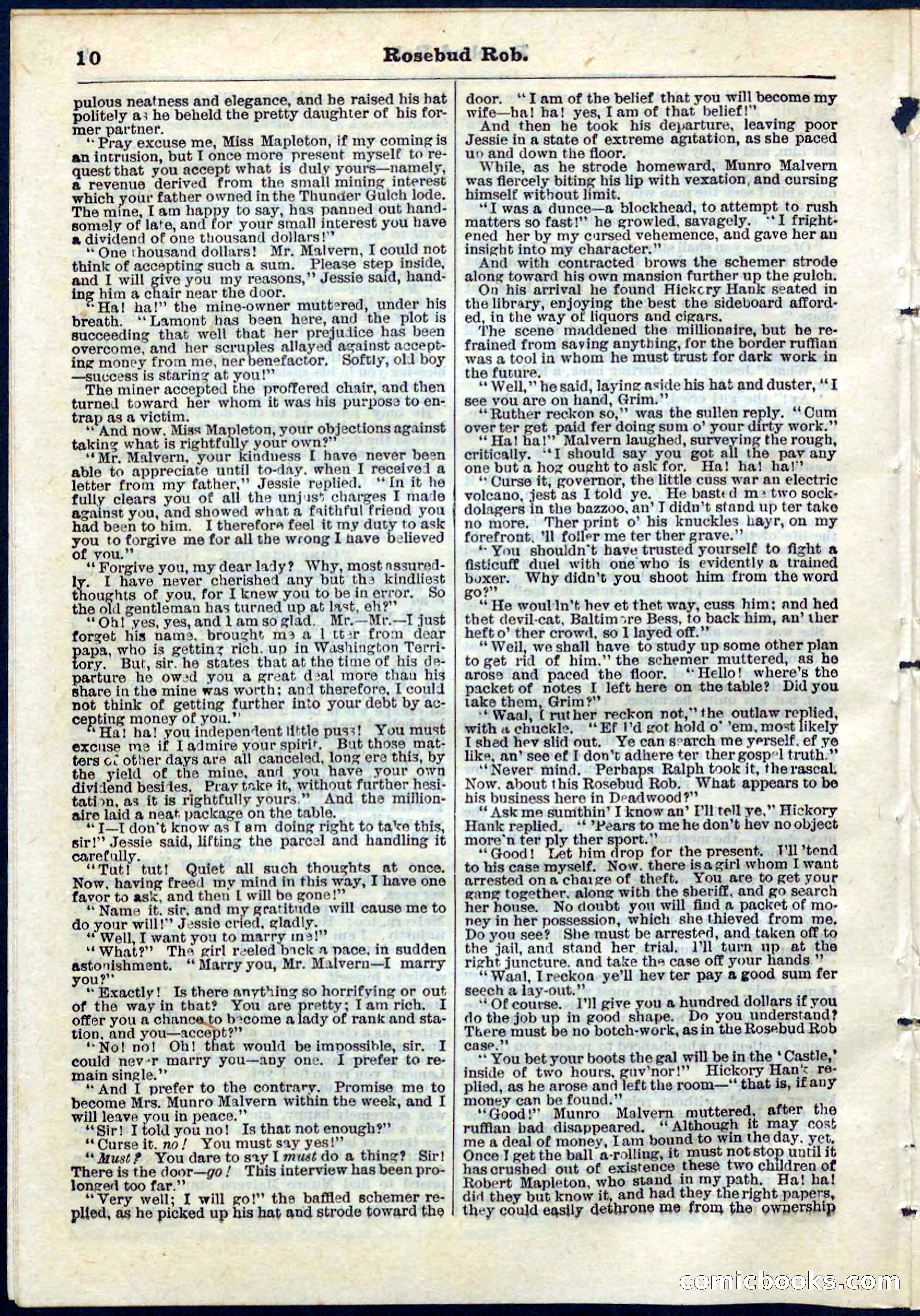 Beadle's Pocket Library, No. 64 — page 10 of 32