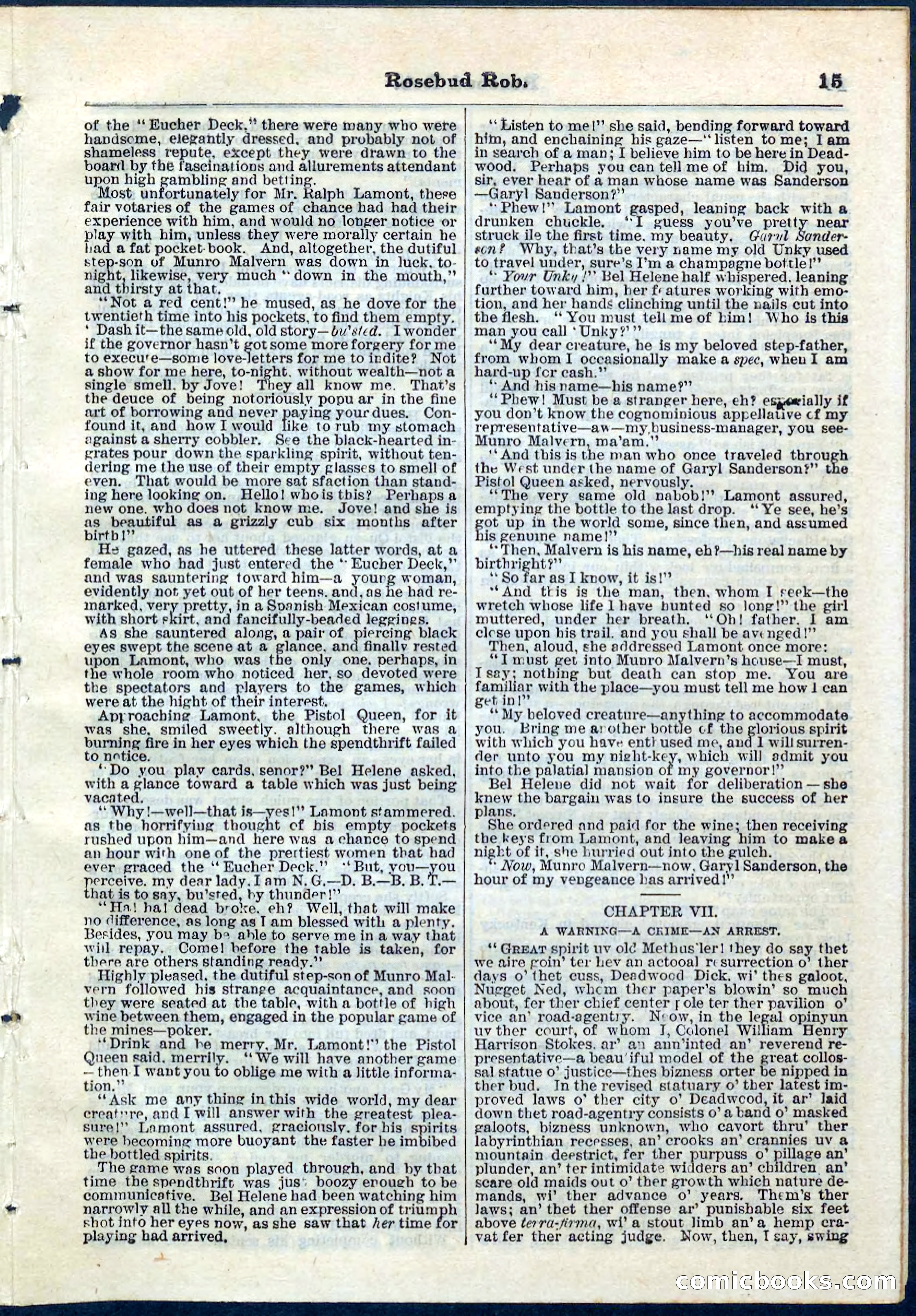 Beadle's Pocket Library, No. 64 — page 15 of 32