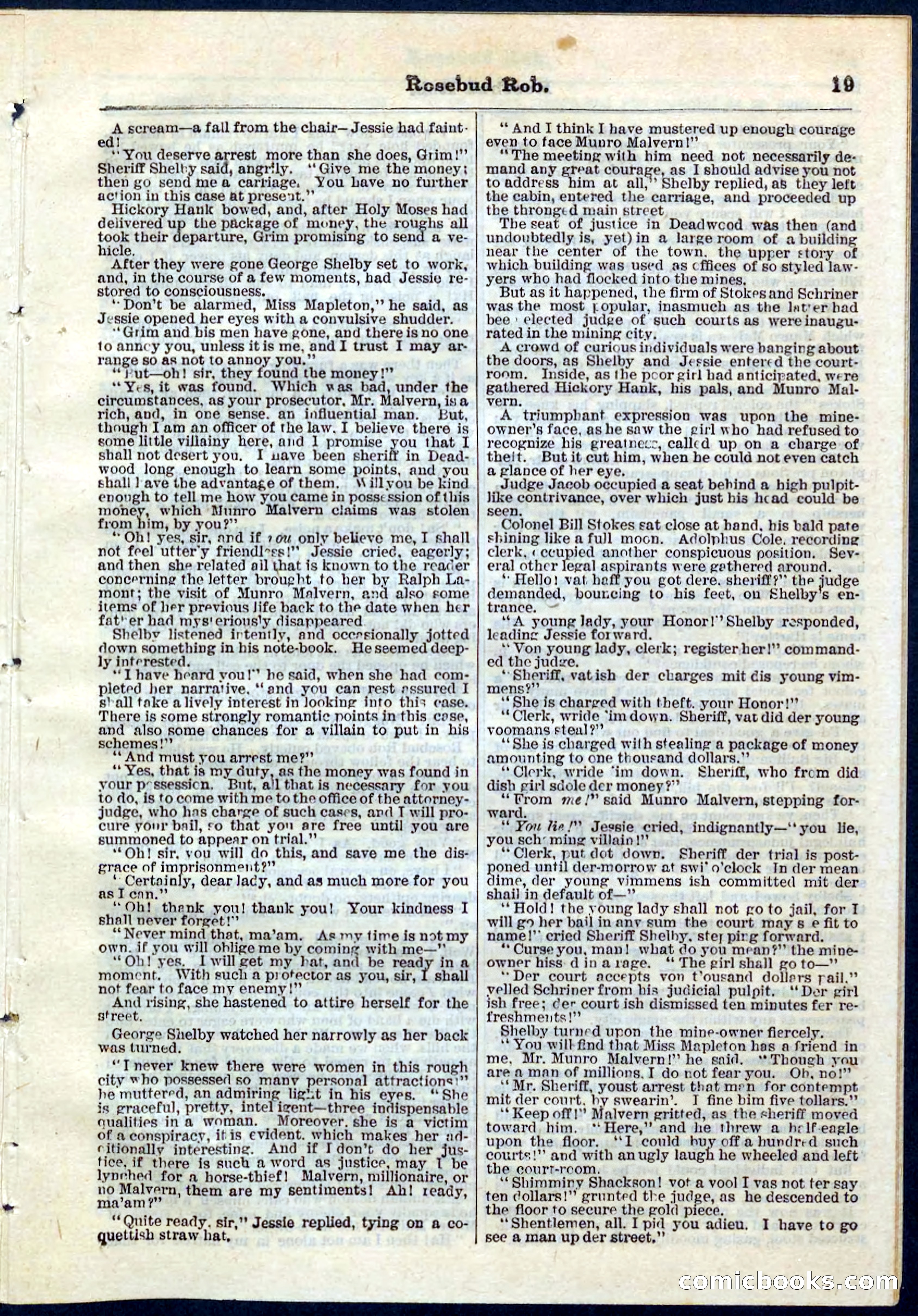 Beadle's Pocket Library, No. 64 — page 19 of 32