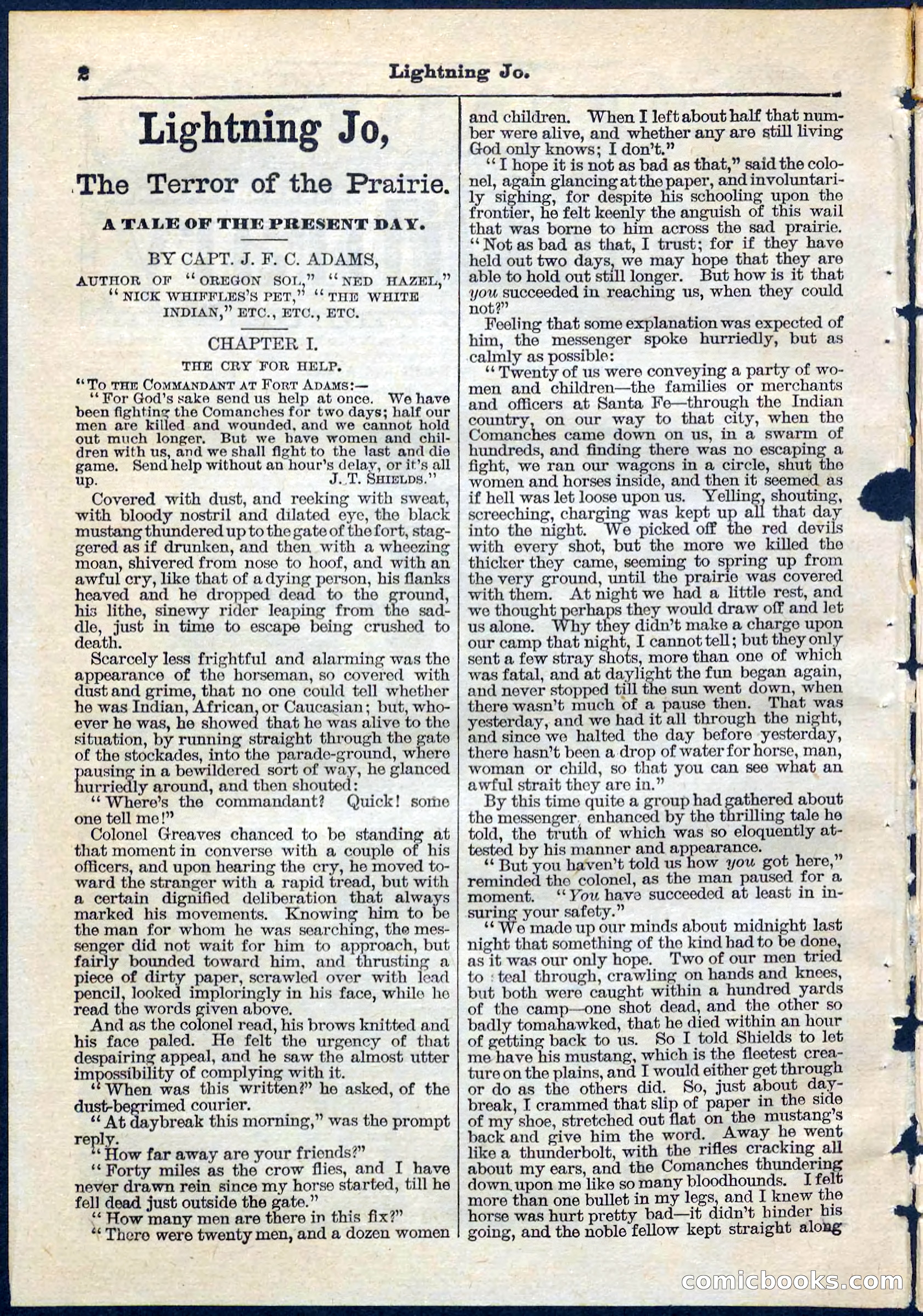 Beadle's Pocket Library No. 65 — page 2 of 32