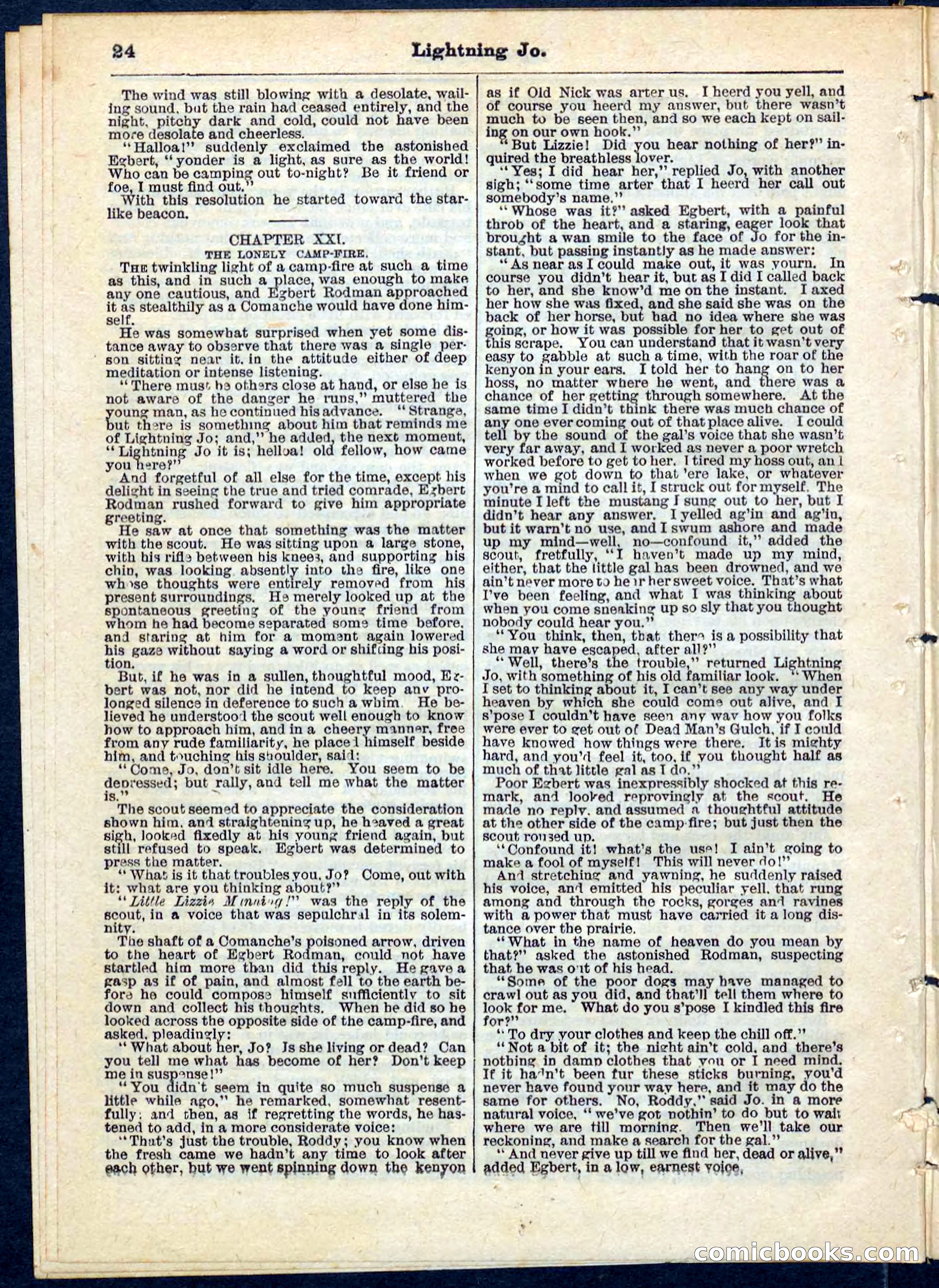 Beadle's Pocket Library No. 65 — page 24 of 32