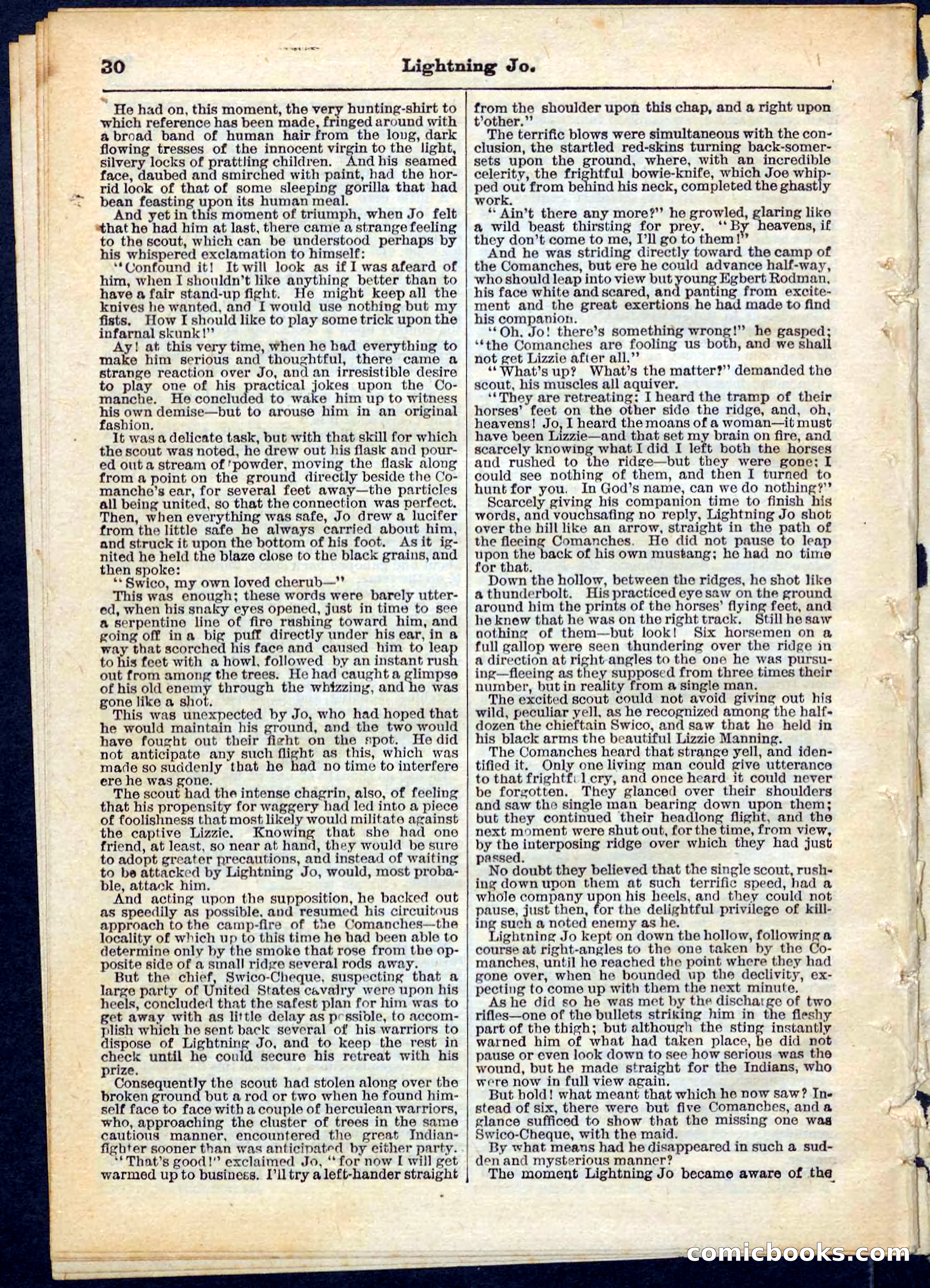 Beadle's Pocket Library No. 65 — page 30 of 32
