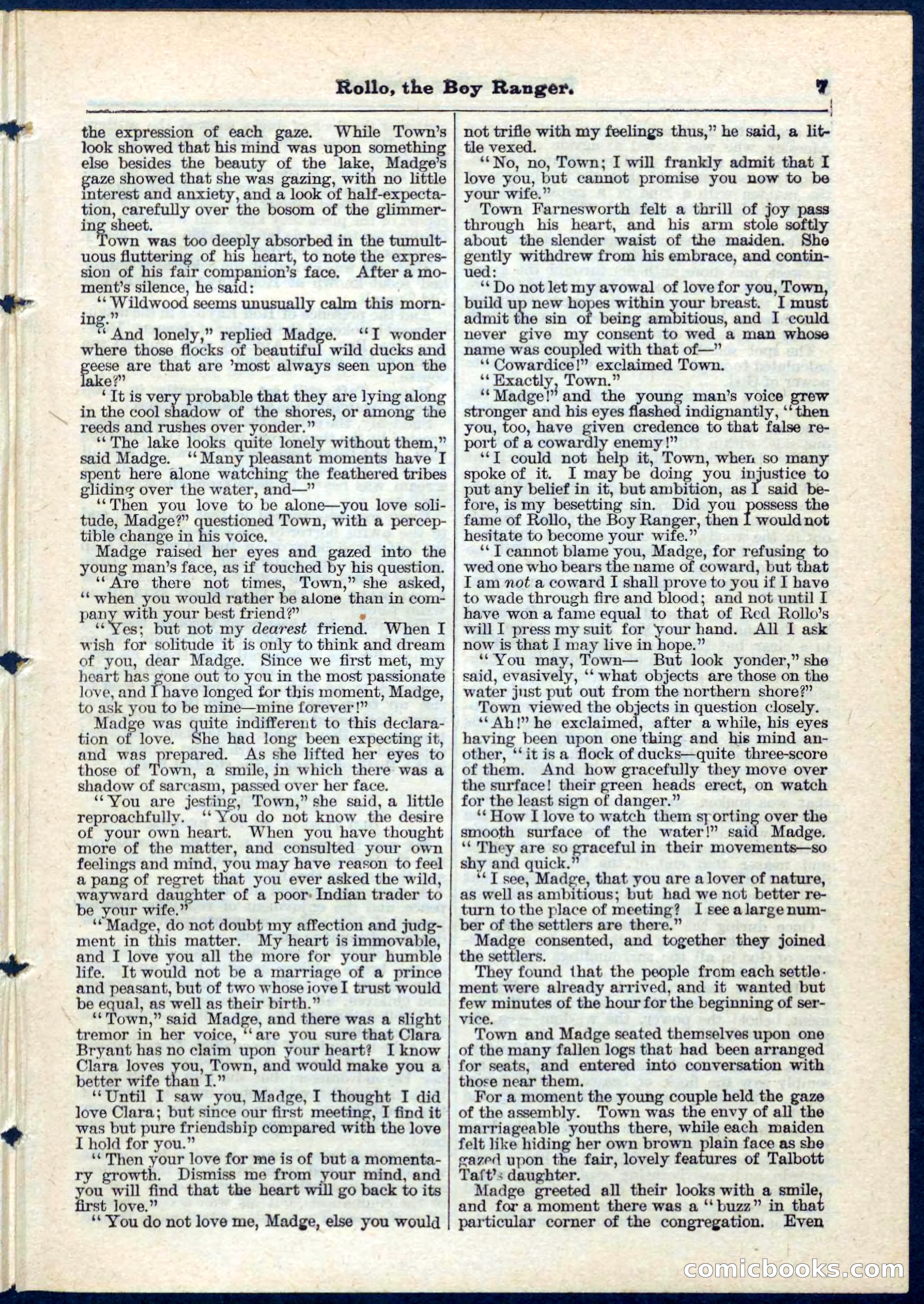 Beadle's Pocket Library No. 67 — page 7 of 32