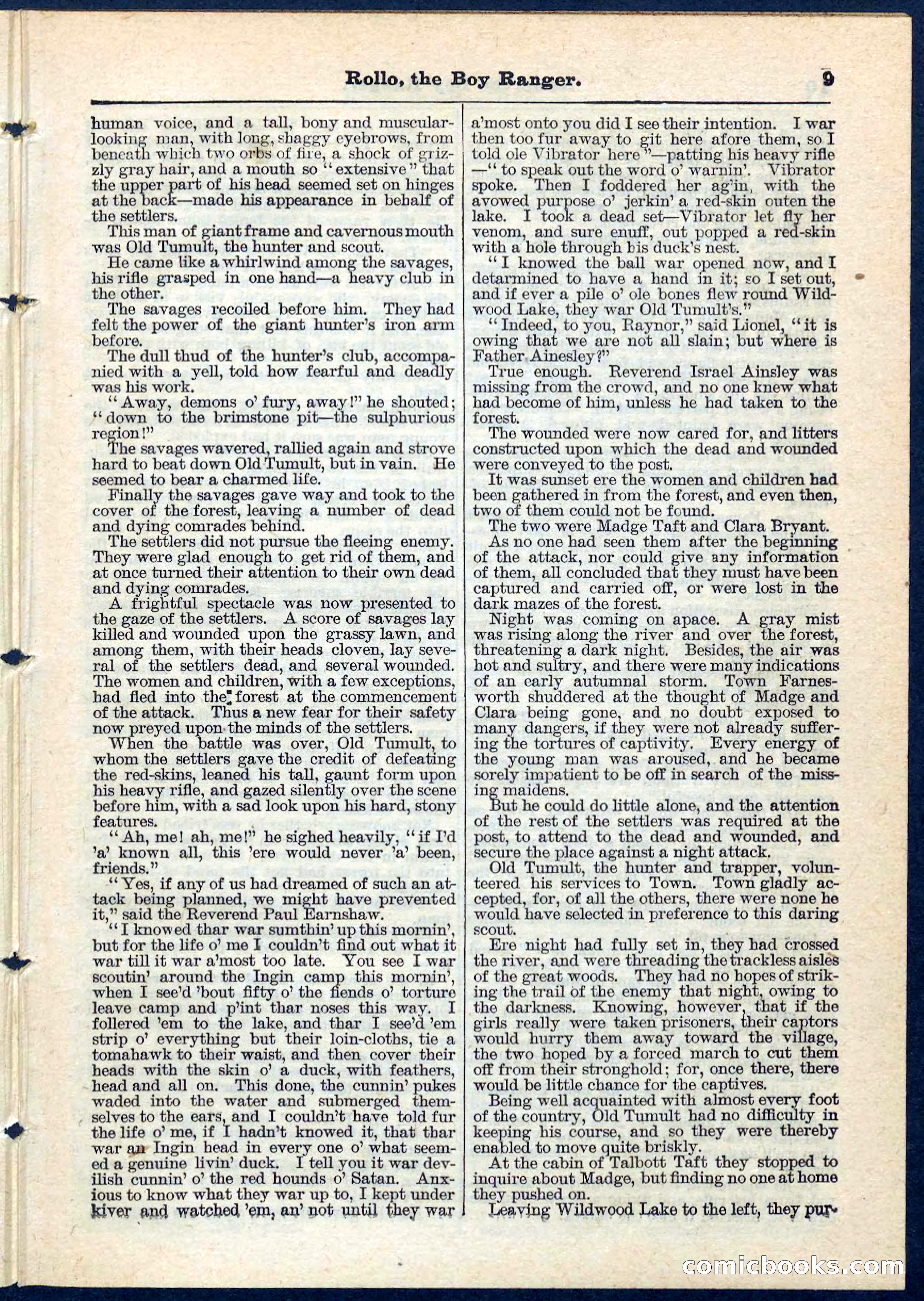 Beadle's Pocket Library No. 67 — page 9 of 32