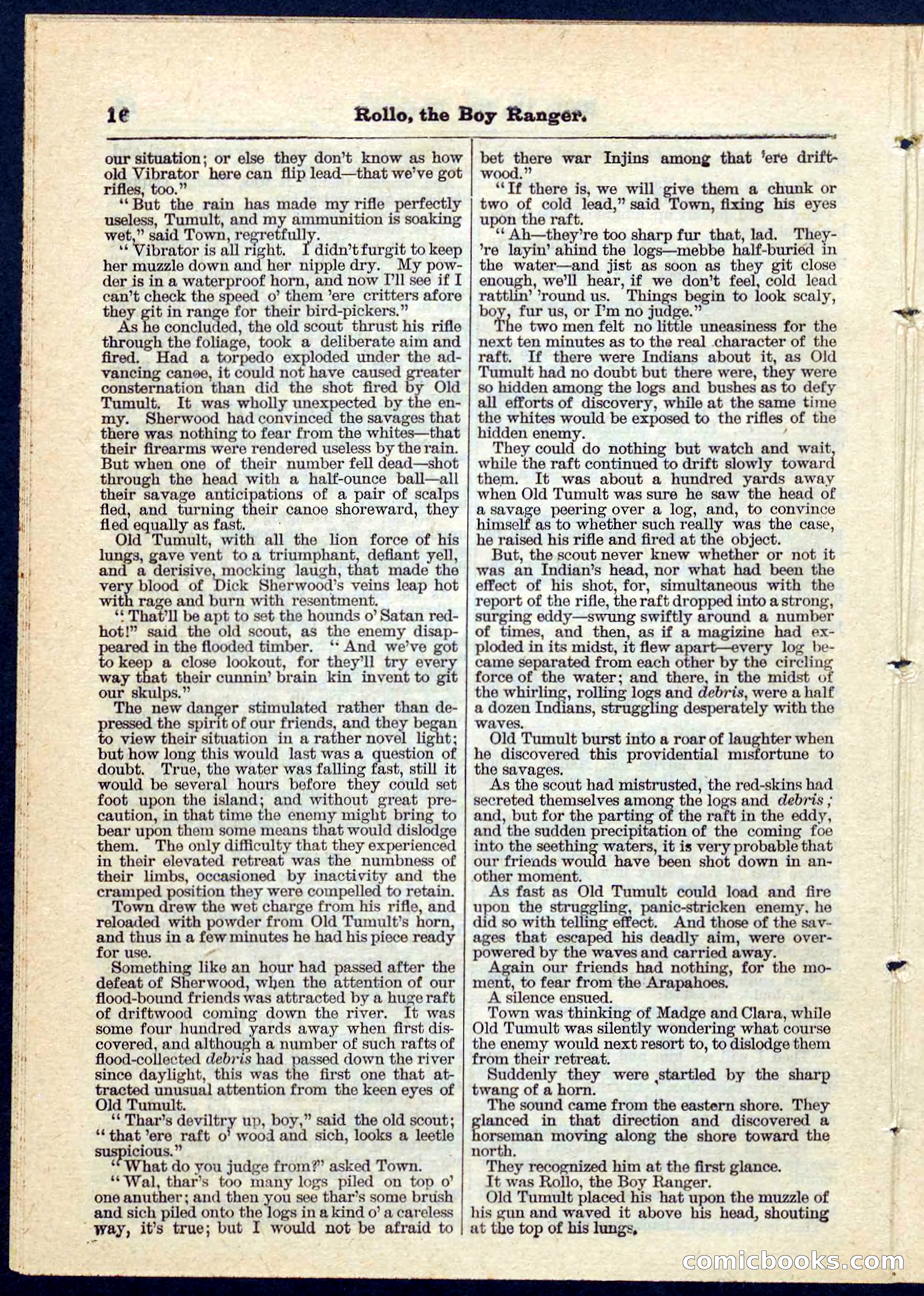 Beadle's Pocket Library No. 67 — page 16 of 32