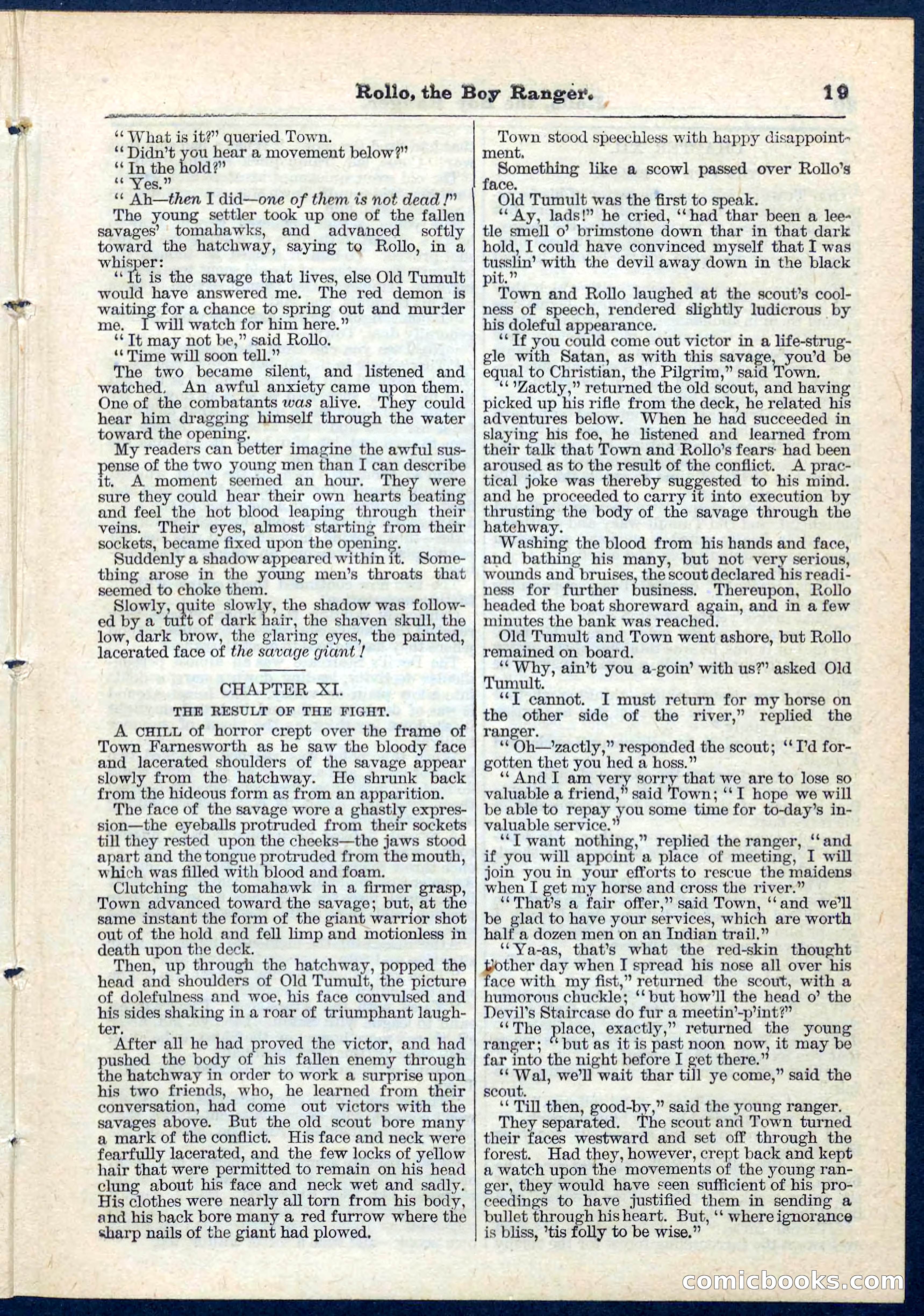 Beadle's Pocket Library No. 67 — page 19 of 32