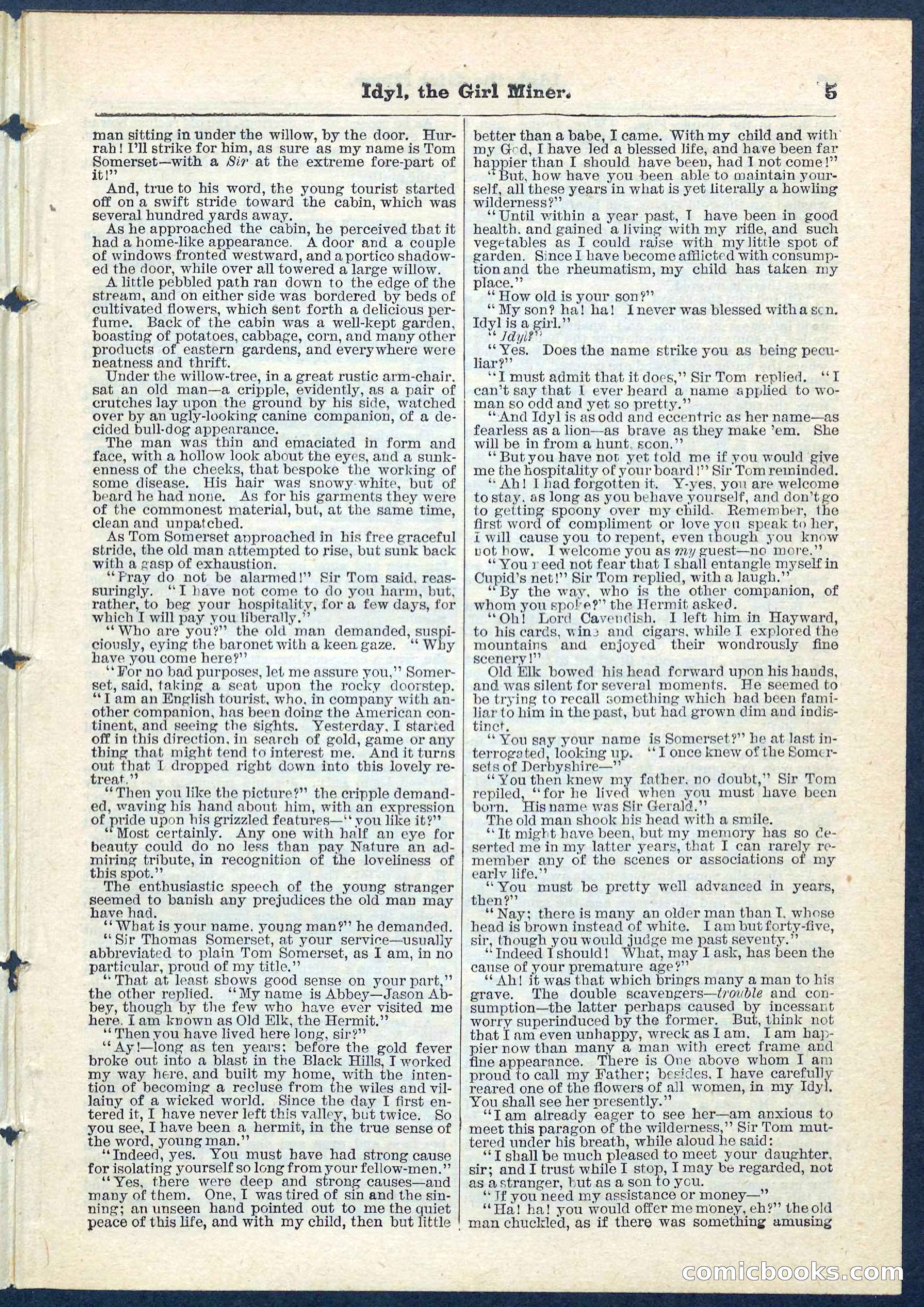 Beadle's Pocket Library No. 68 — page 5 of 32