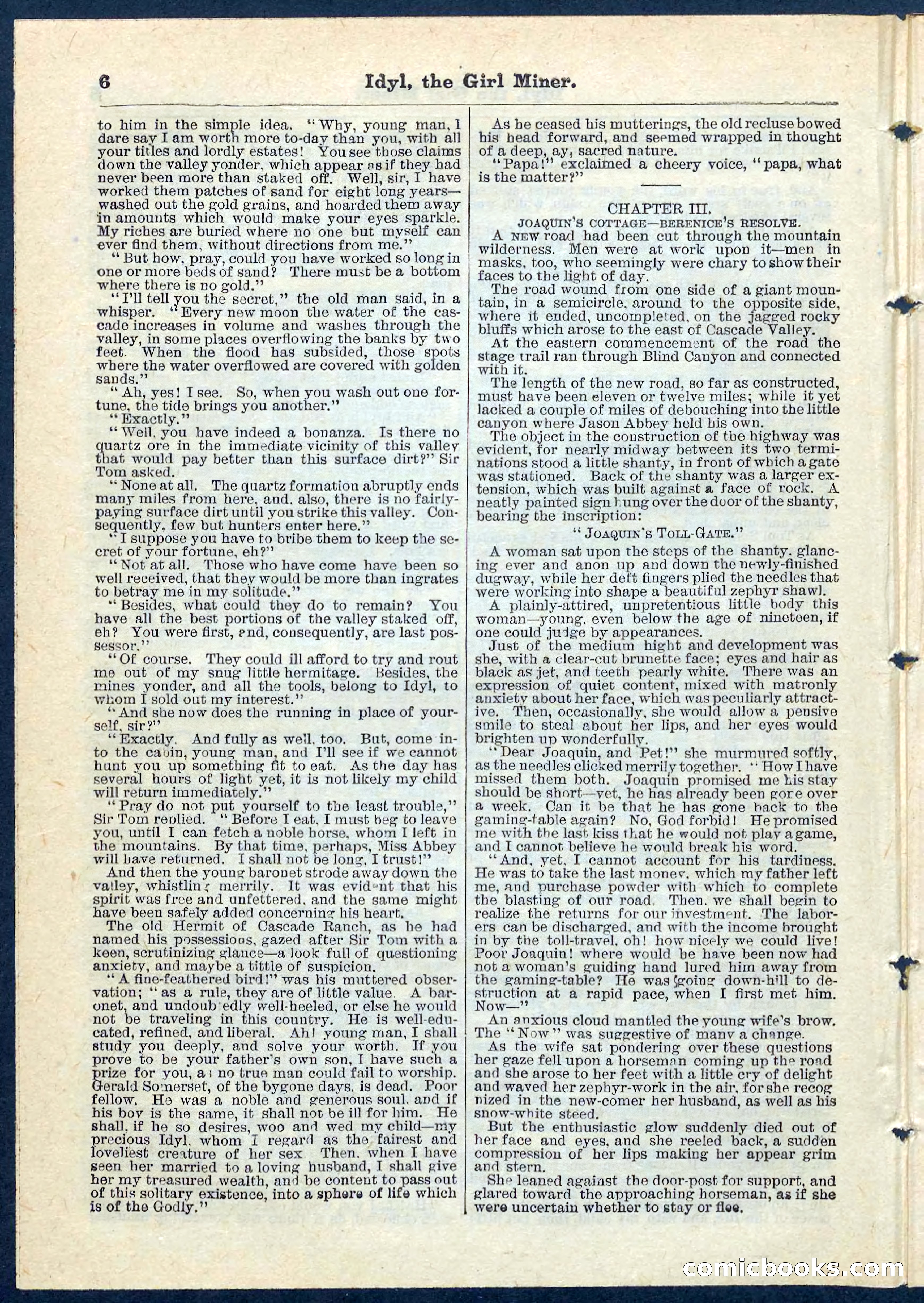Beadle's Pocket Library No. 68 — page 6 of 32