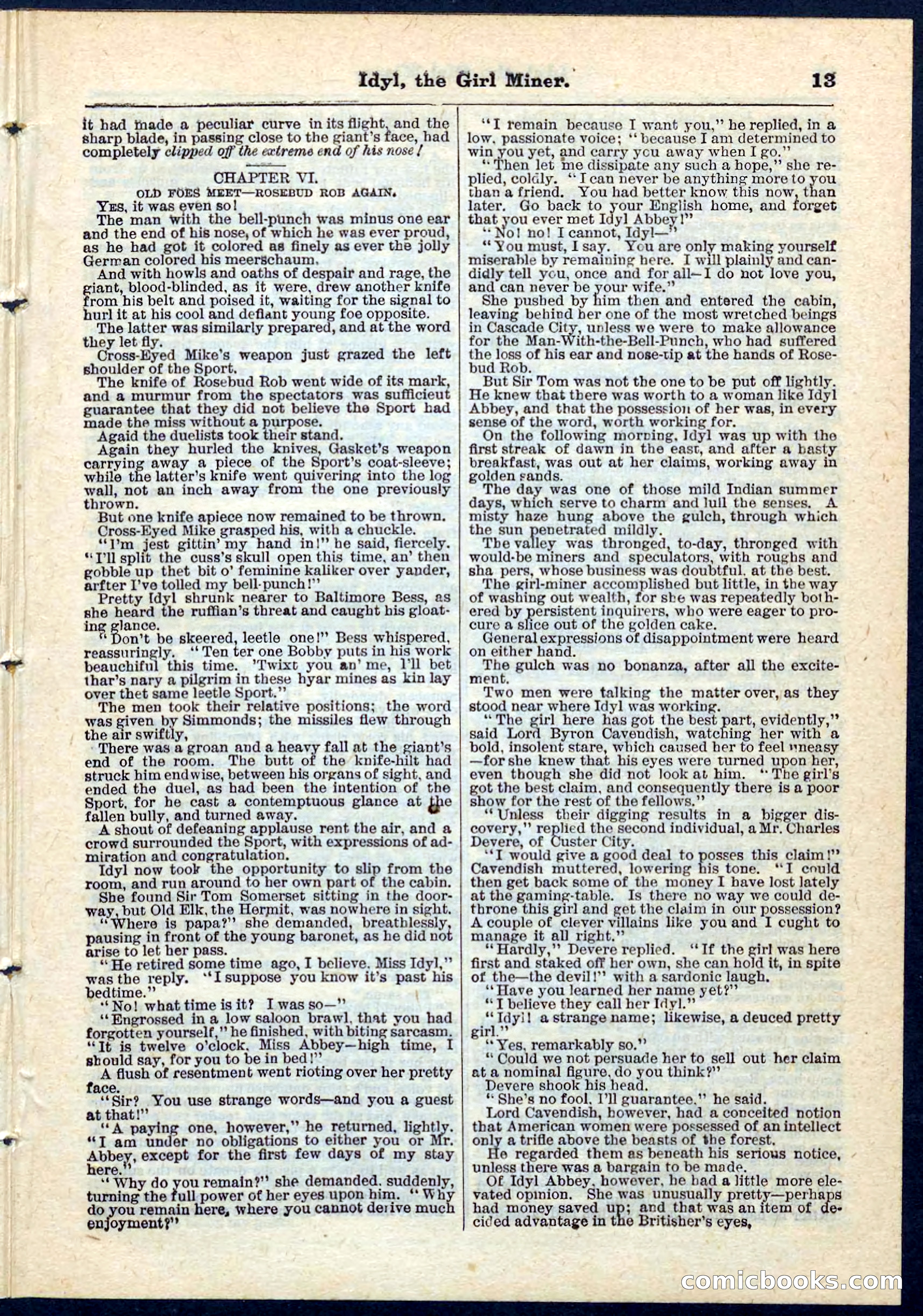 Beadle's Pocket Library No. 68 — page 13 of 32