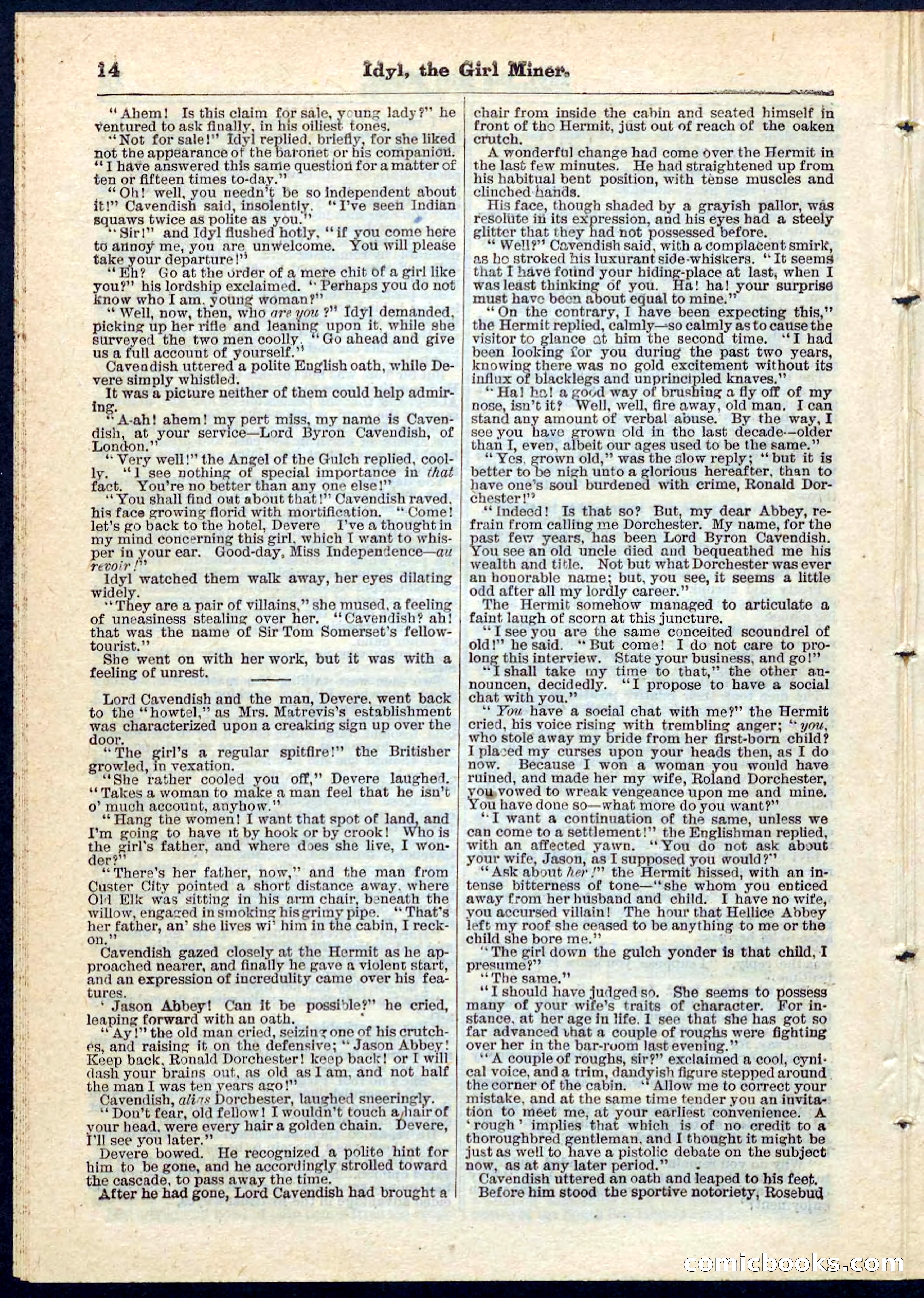 Beadle's Pocket Library No. 68 — page 14 of 32