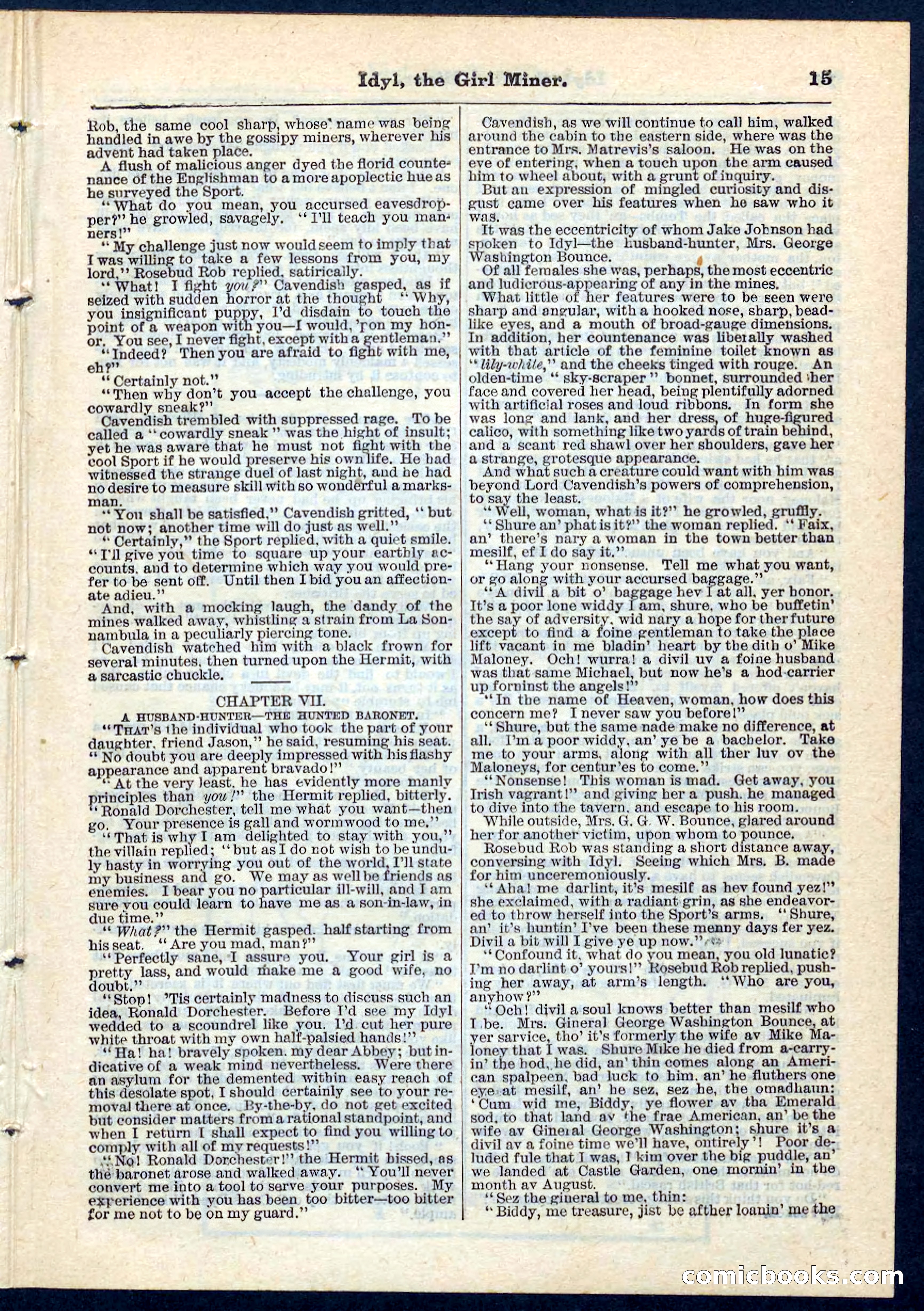 Beadle's Pocket Library No. 68 — page 15 of 32