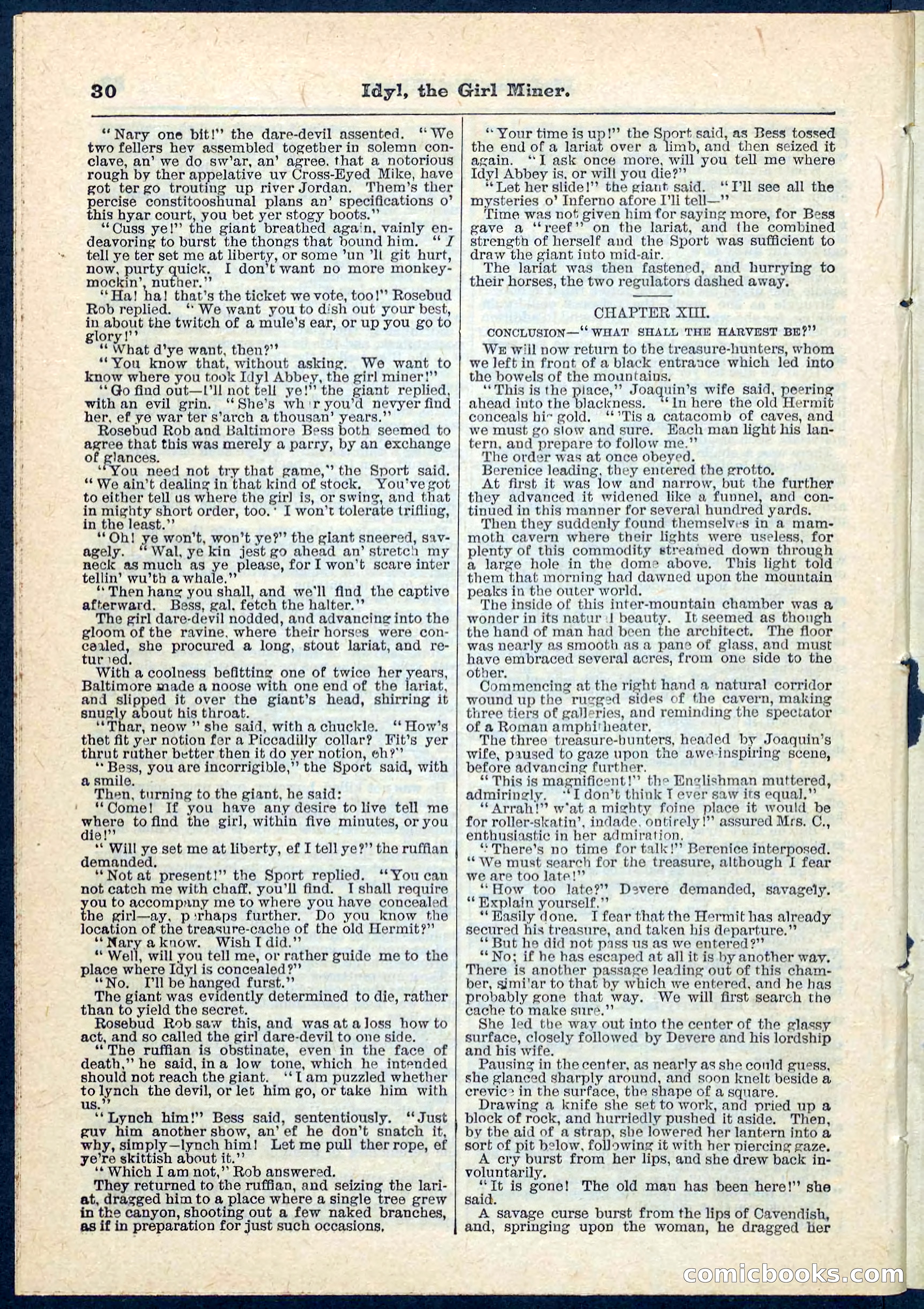 Beadle's Pocket Library No. 68 — page 30 of 32