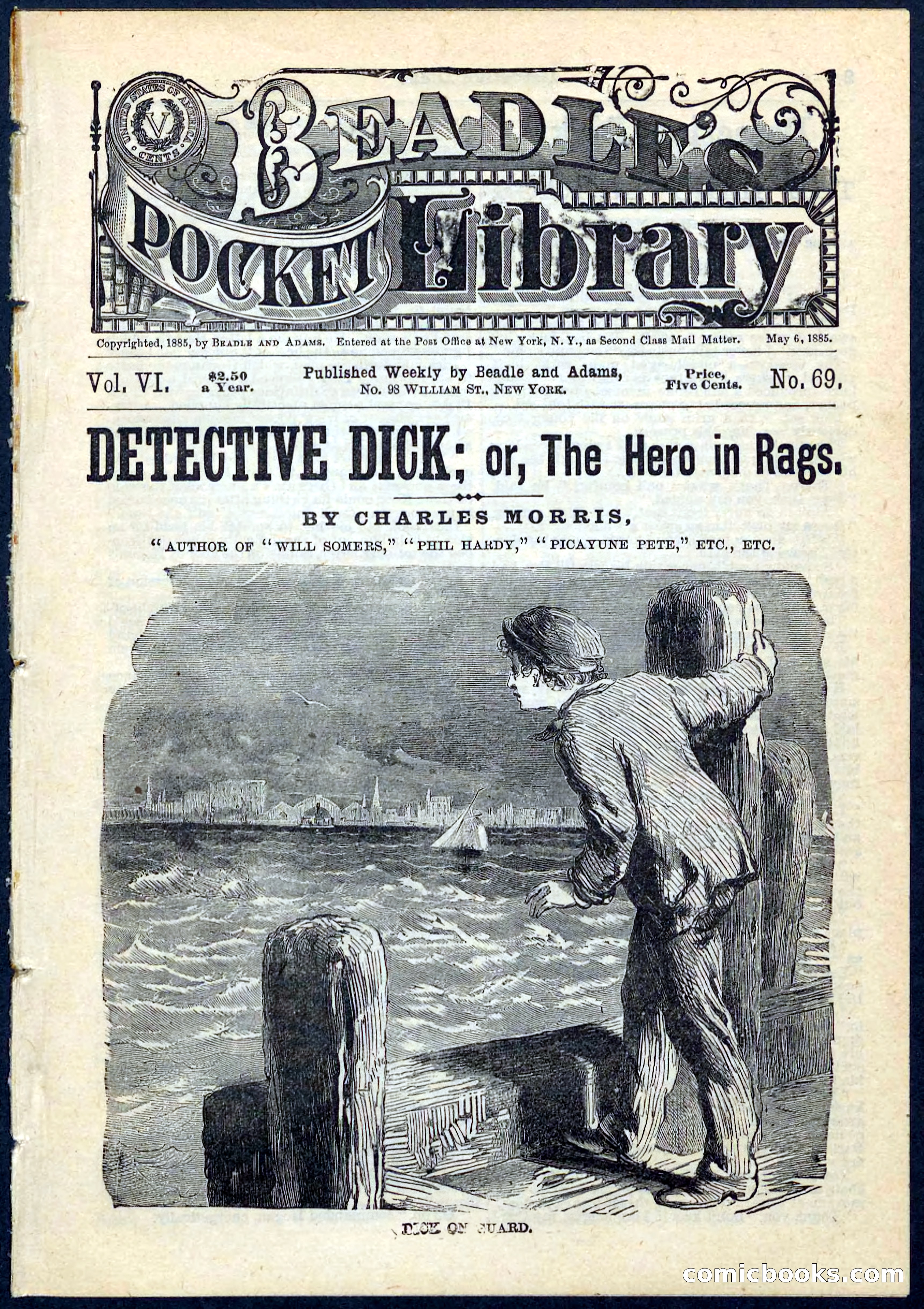 Beadle's Pocket Library No. 69 — page 1 of 32